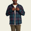 Salvo Hooded Blanket Flannel - Mesa Plaid : Midnight
