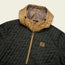 Voltage Quilted Pullover - Black N' Gold