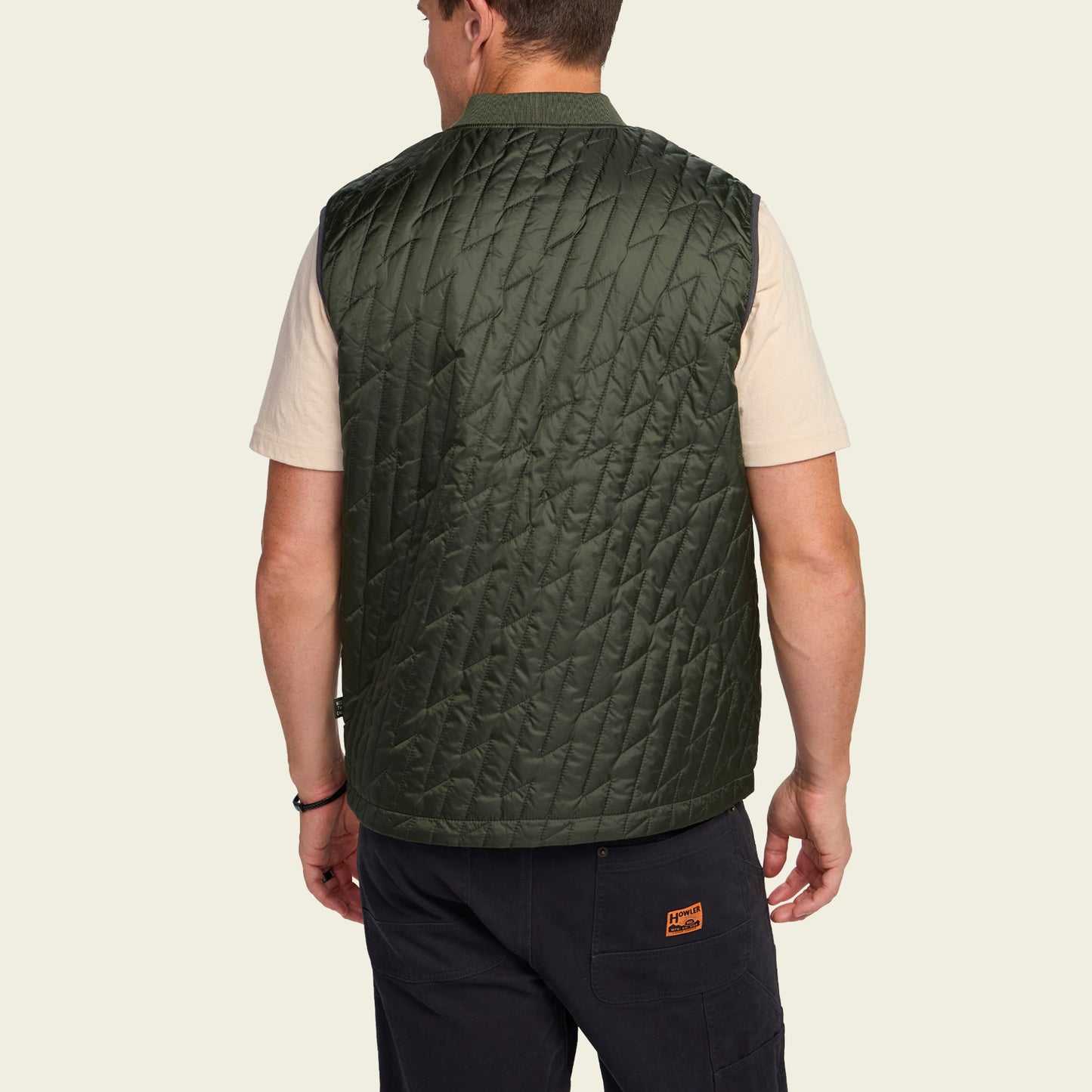 Voltage Quilted Vest - Pine Needle - View 4