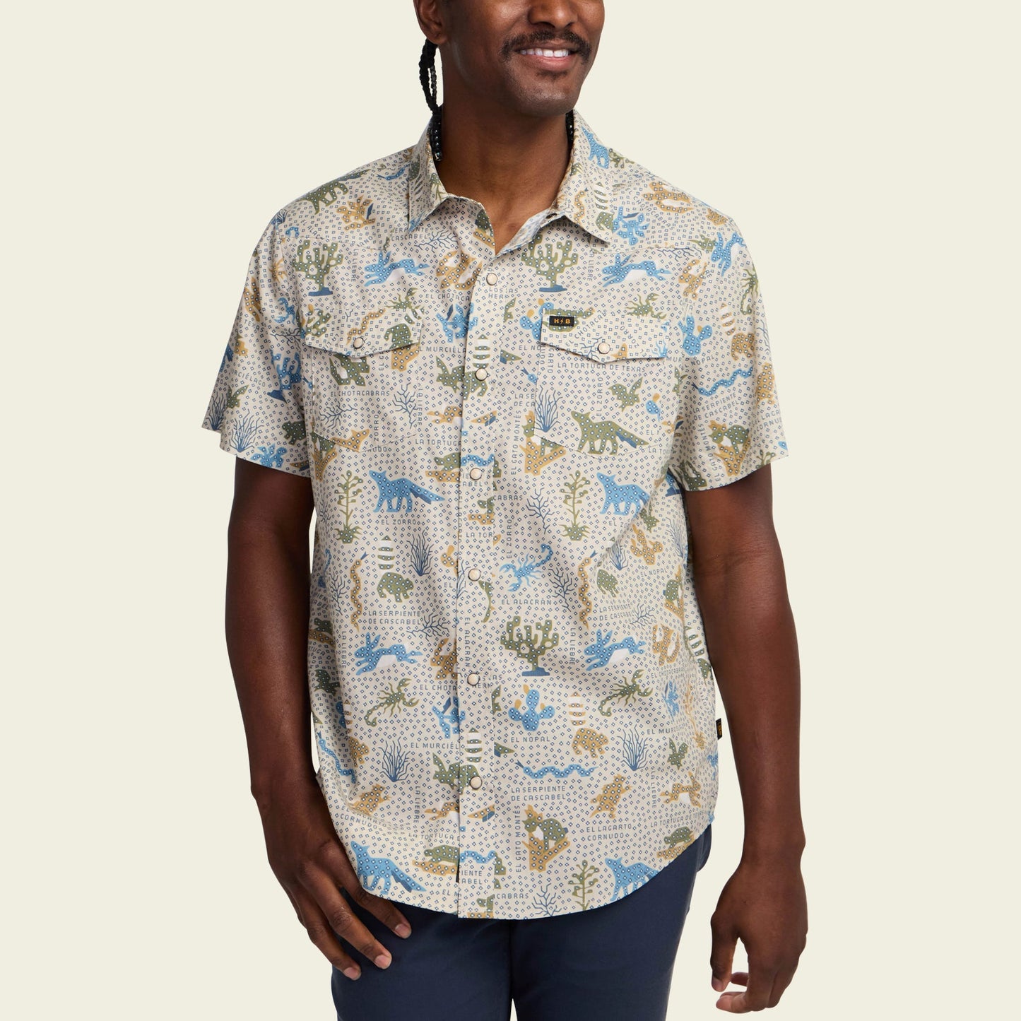 H Bar B Snapshirt - Ecosistema : Sand - View 4