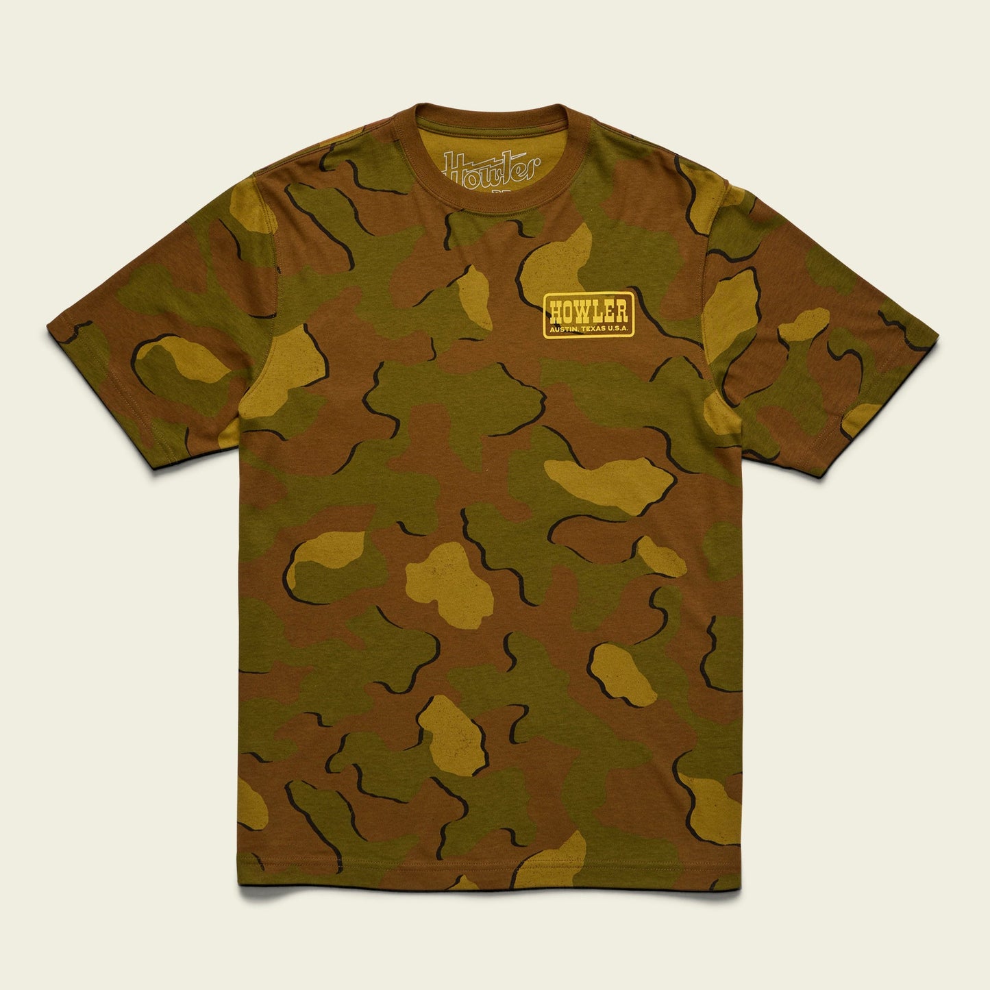 Howler Slab Cotton T-Shirt - View 2