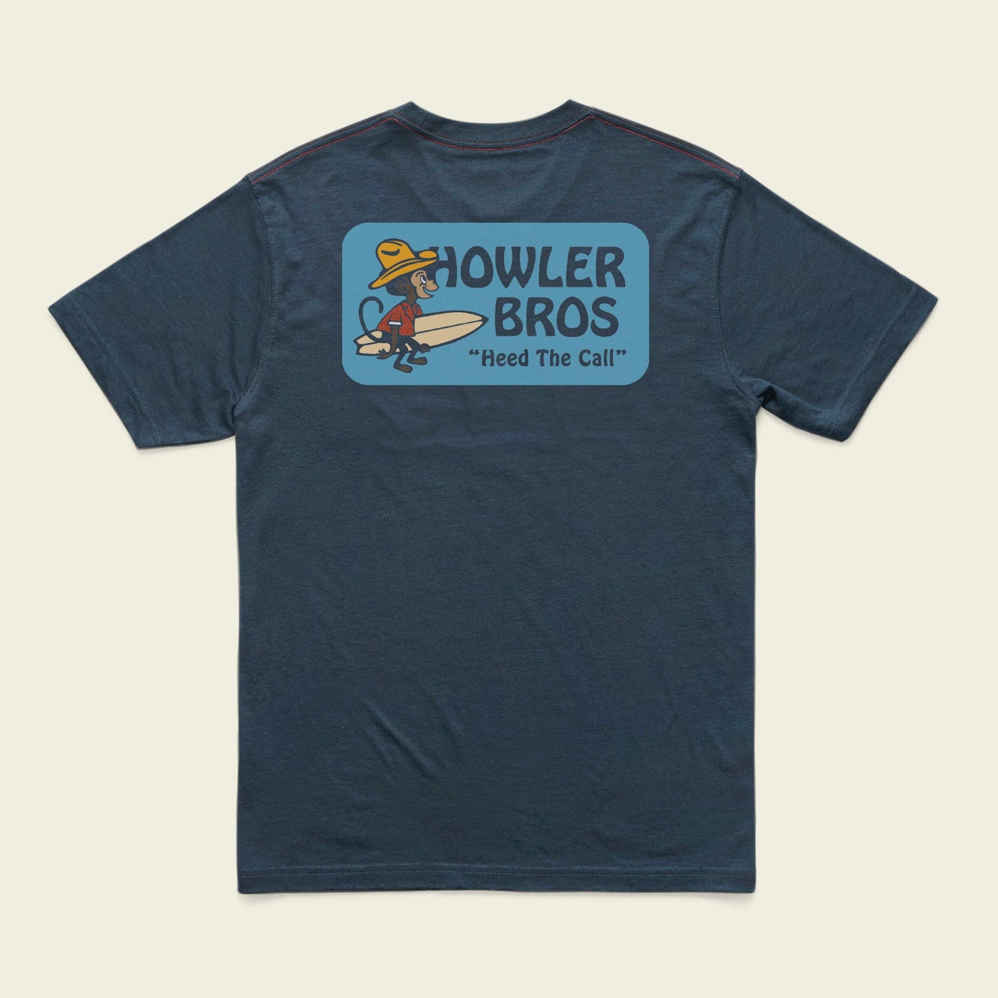 El Monito Surfs Badge T-Shirt - View 1