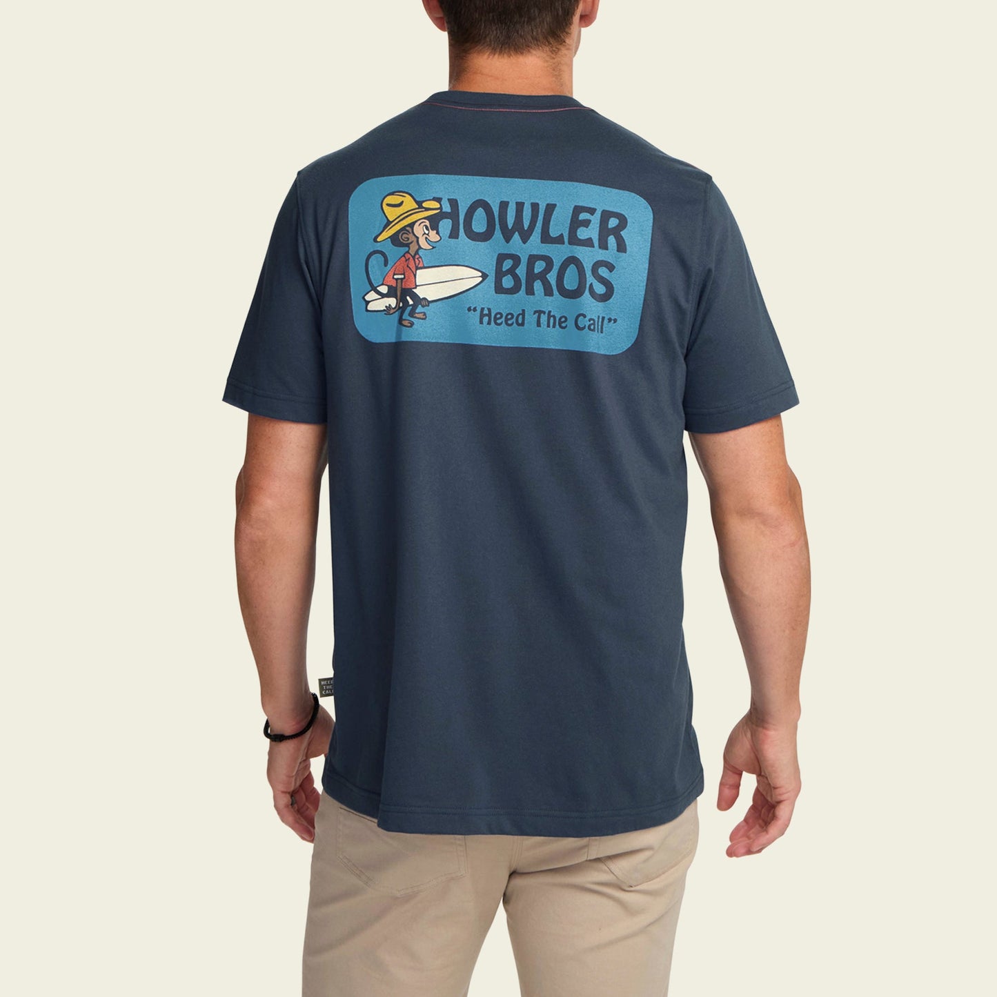 El Monito Surfs Badge T-Shirt - Key Largo - View 5