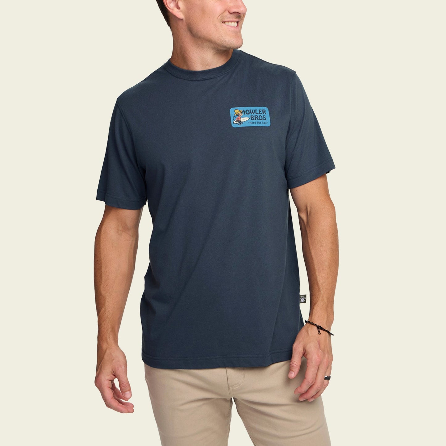 El Monito Surfs Badge T-Shirt - Key Largo - View 4