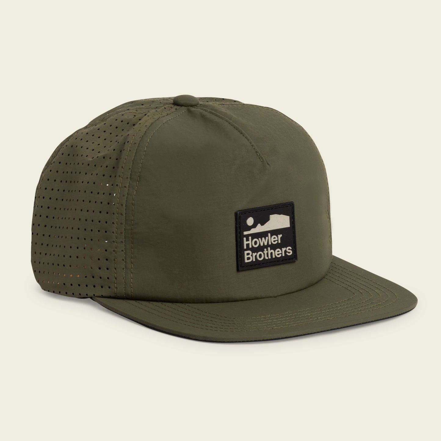 Aperture Tech Snapback - Howler Arroyo : Faded Olive - View 1