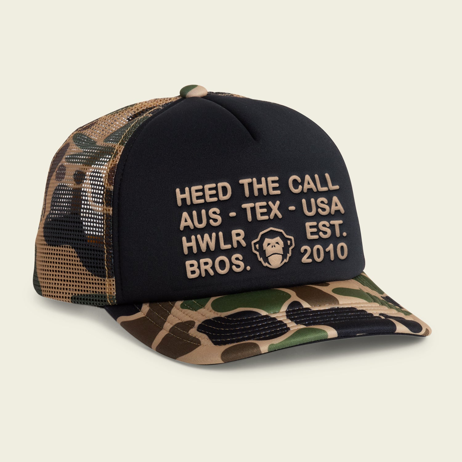 HB Specs Foam Dome - Black / Brown Camo