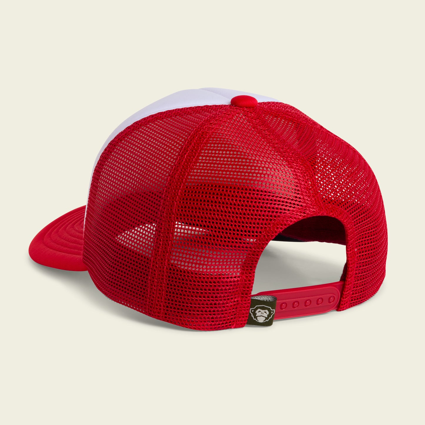 Tarpon Grid Foam Dome - Red / White - View 3