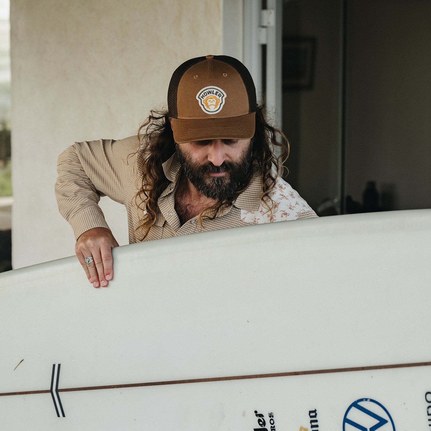 El Mono Badge Standard Hat - Duck Brown