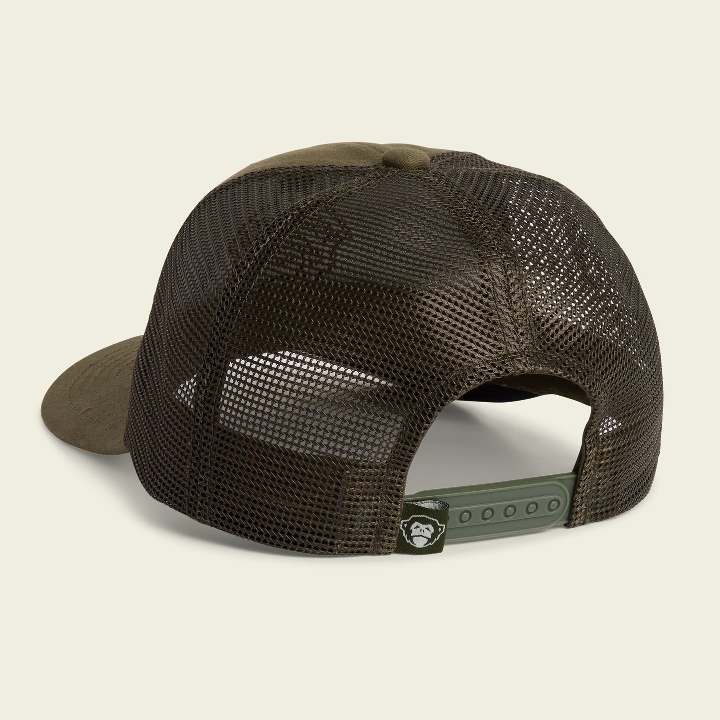 El Mono Badge Standard Hat - Rifle Green - View 3