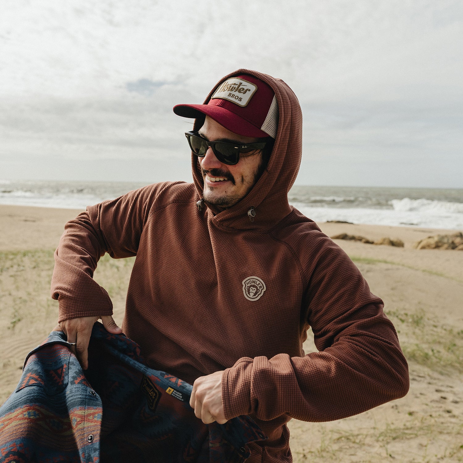 Howler Electric Standard Hat - Burgundy