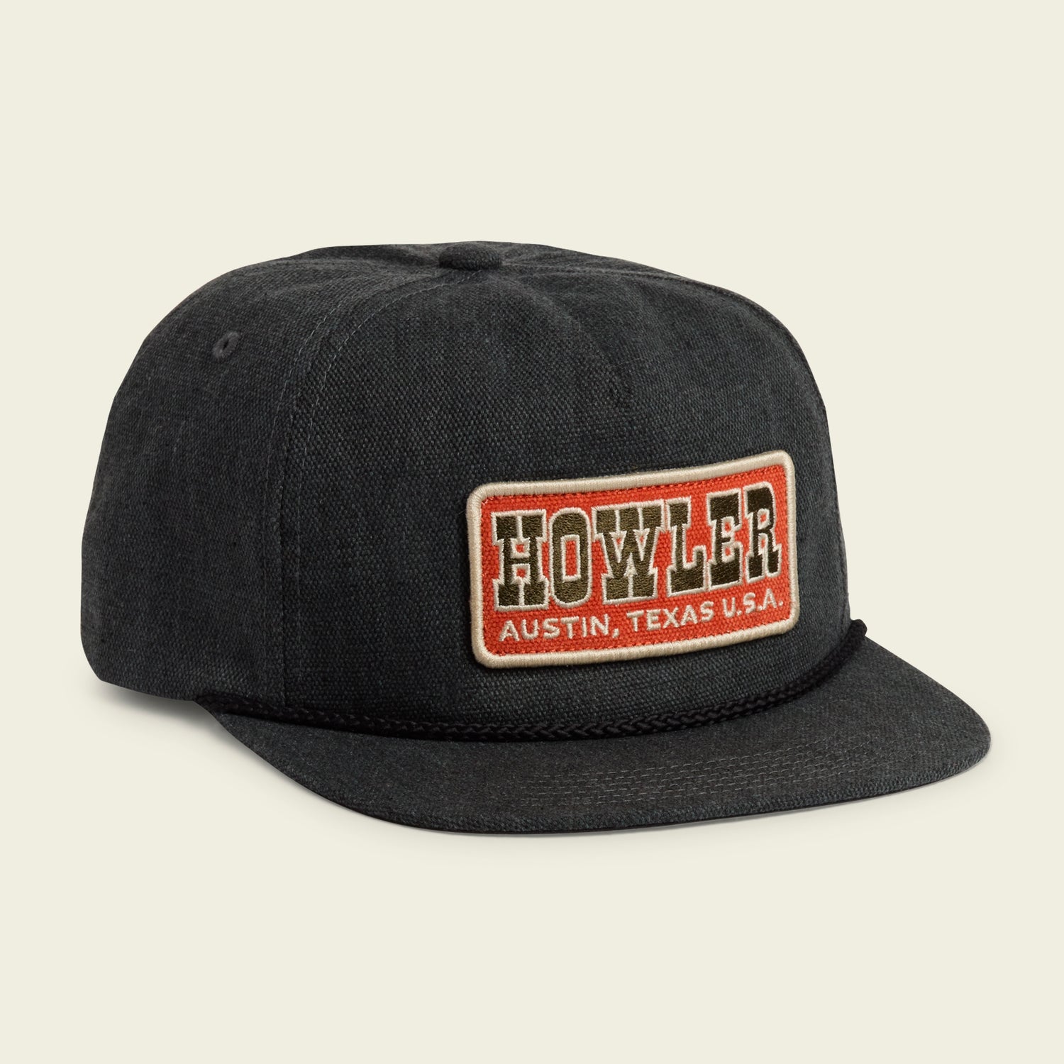 Howler Slab Snapback - Antique Black