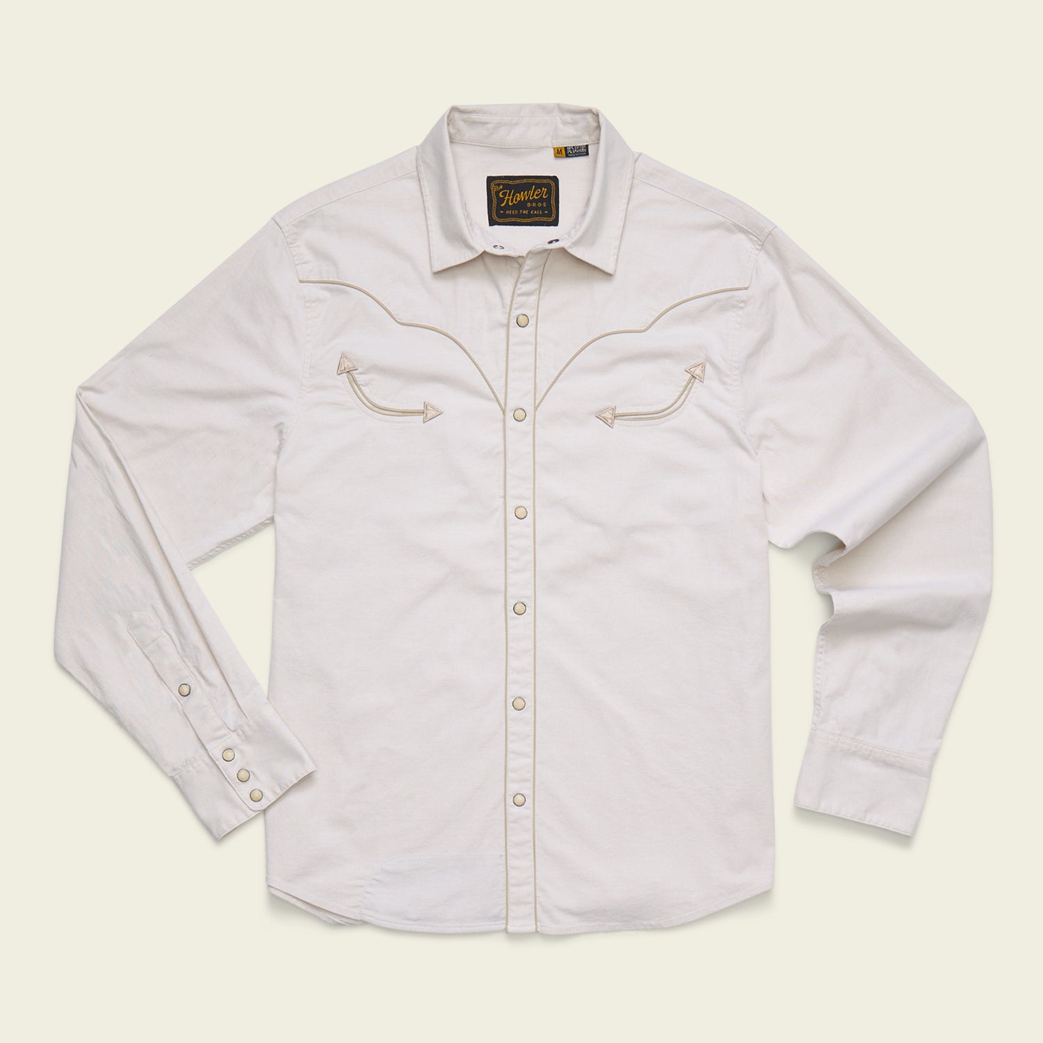 Broncbuster Longsleeve Snapshirt - Prairie Dust