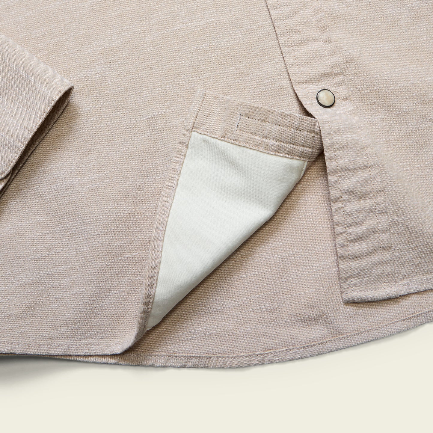 Crosscut Deluxe Snapshirt - Parrot Patrol : Dune Chambray - View 9