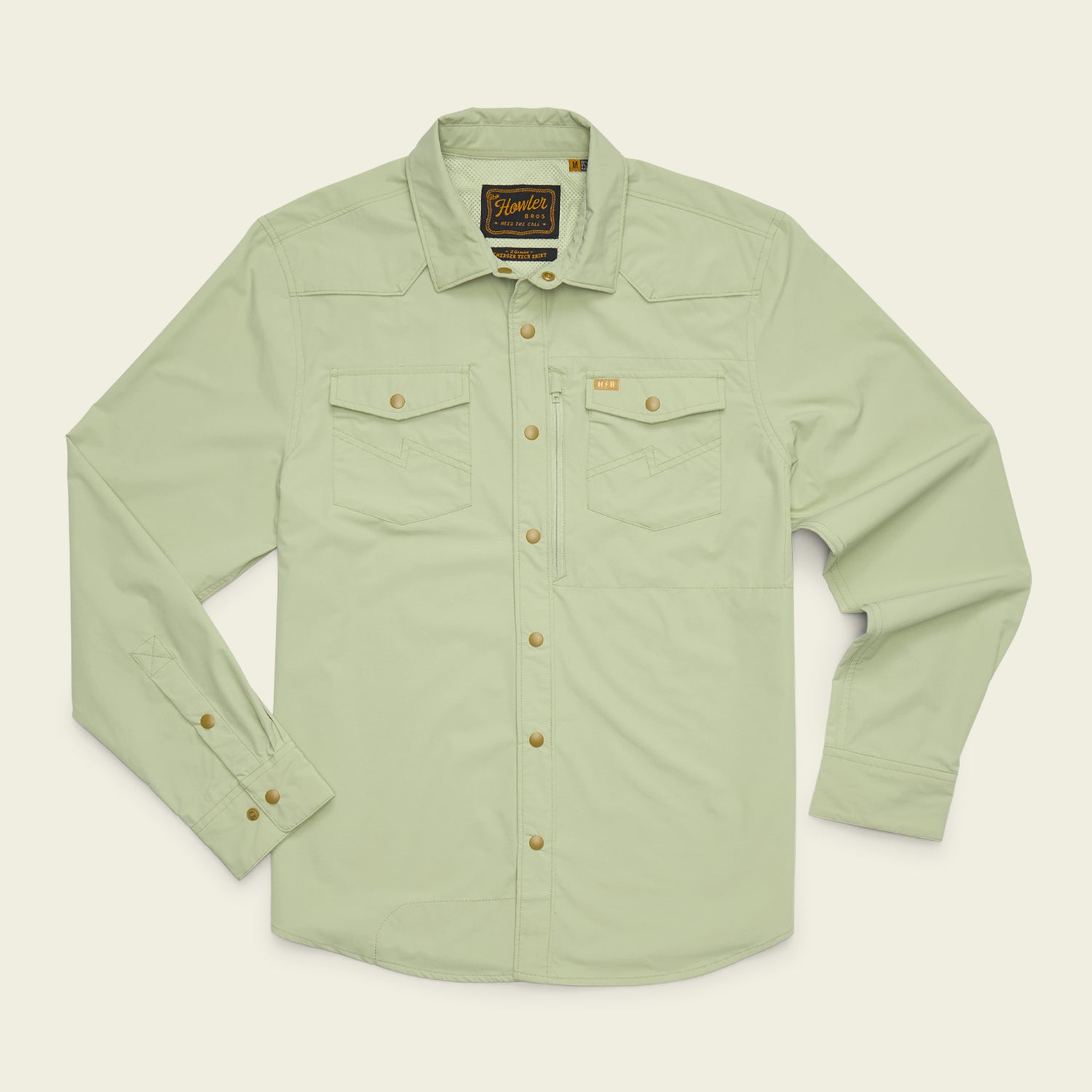 Emerger Tech Longsleeve - Fog Green
