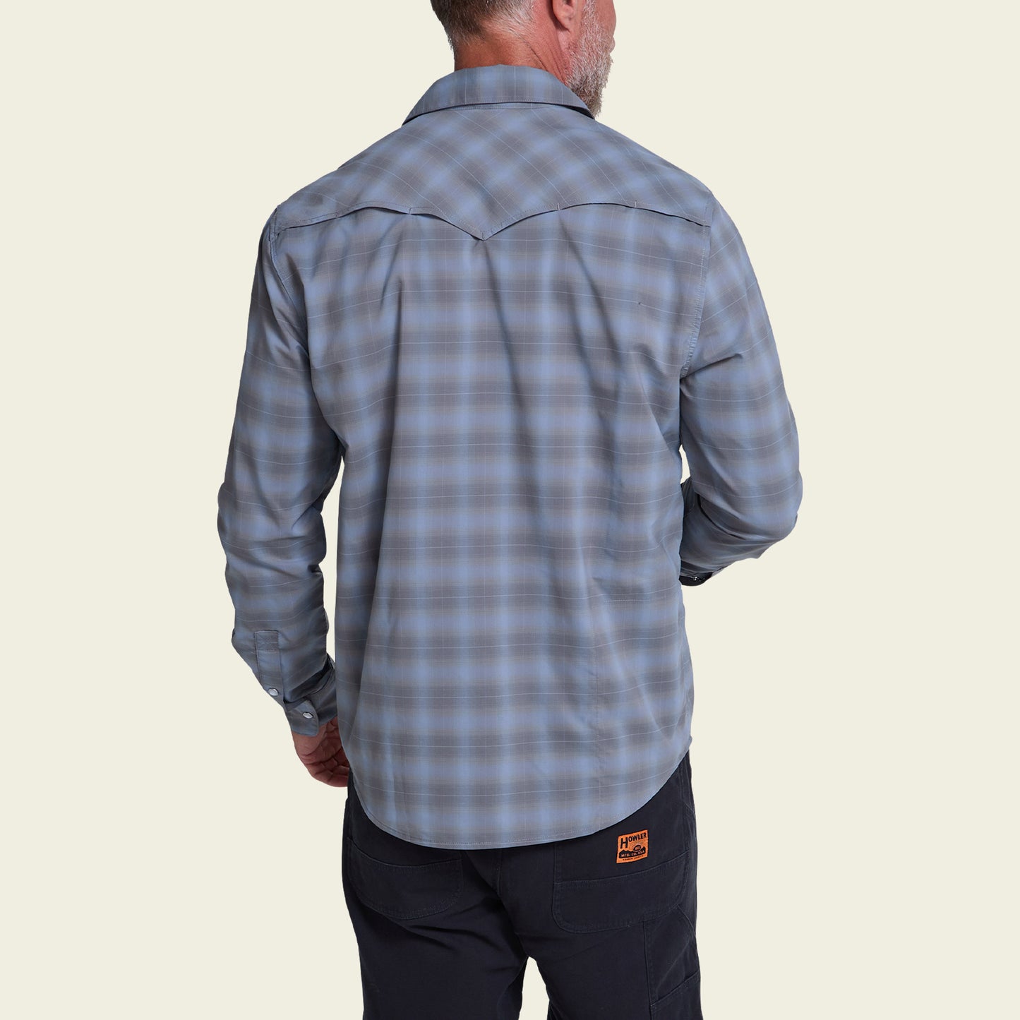 H Bar B Tech Longsleeve - Kent Plaid : Tradewinds - View 5