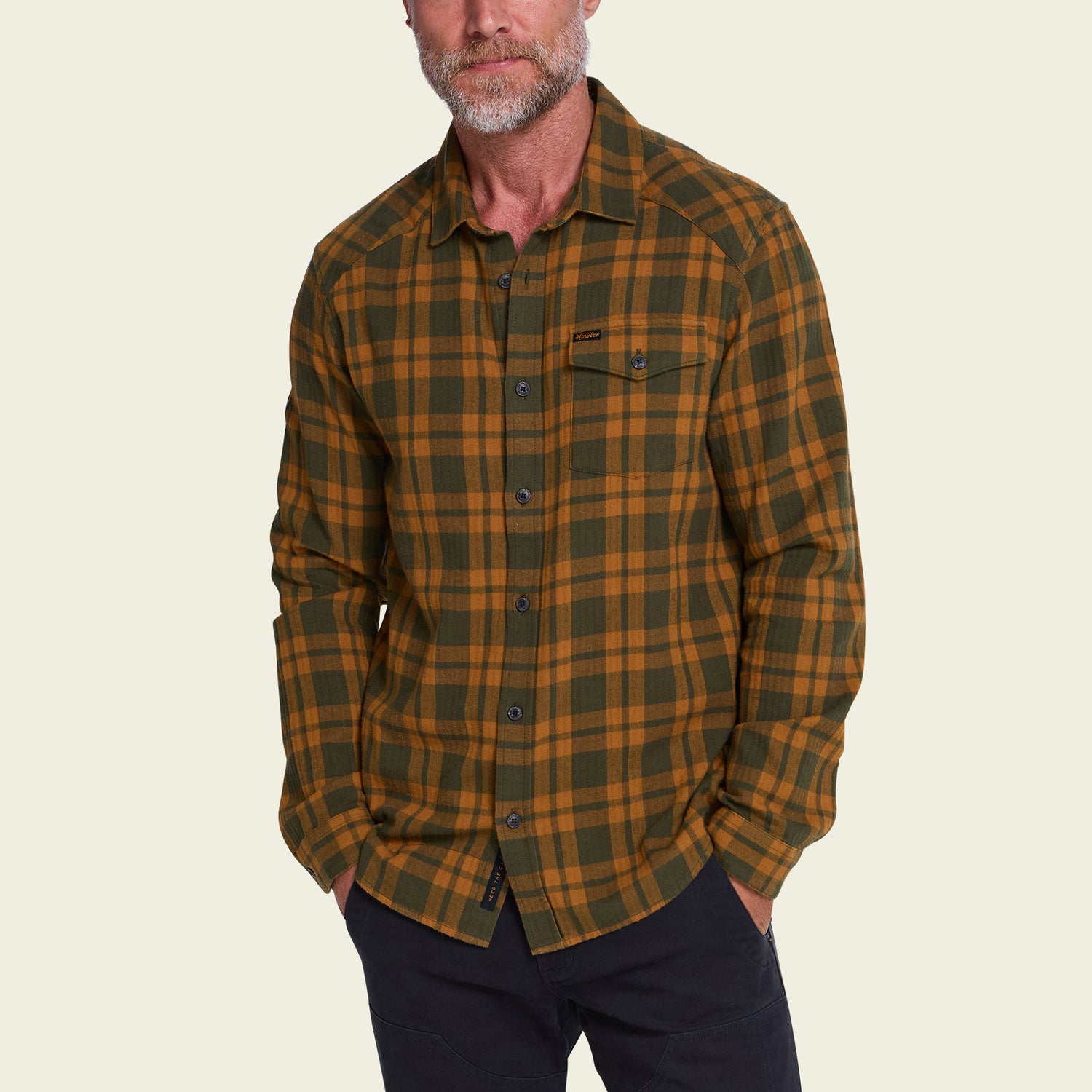 La Grange Lightweight Flannel - Cohen Plaid : Forest - View 4