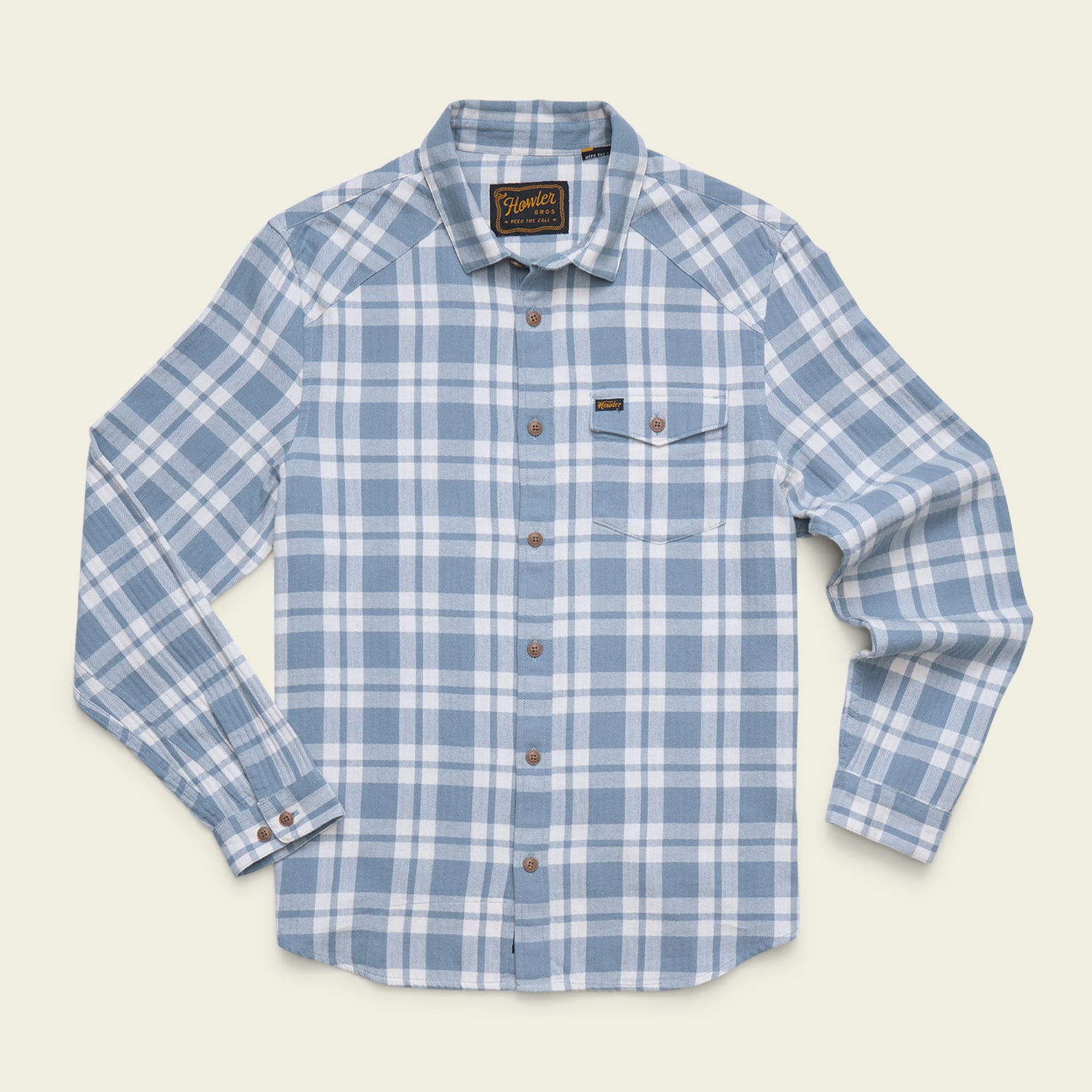 La Grange Lightweight Flannel - Cohen Plaid : Iron Blue