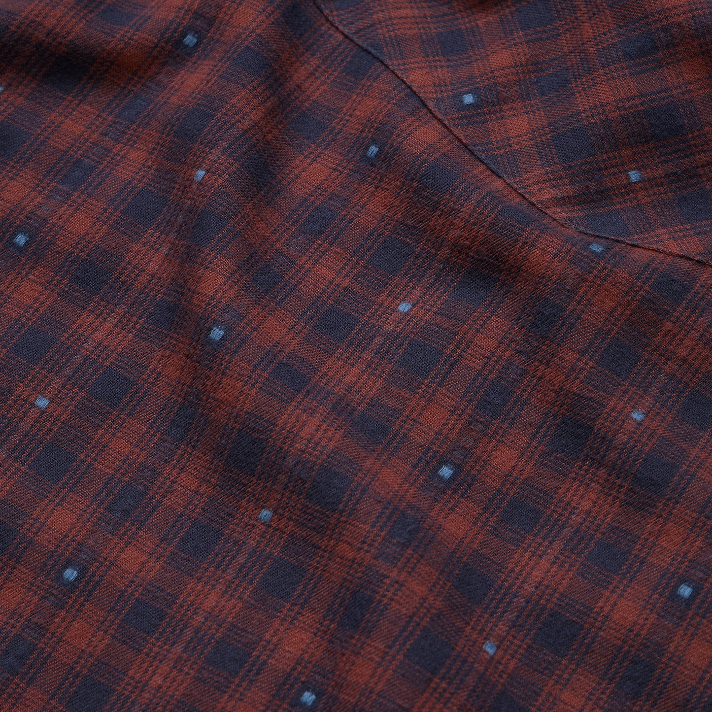 La Grange Lightweight Flannel - Franklin Plaid : Brick House - View 8