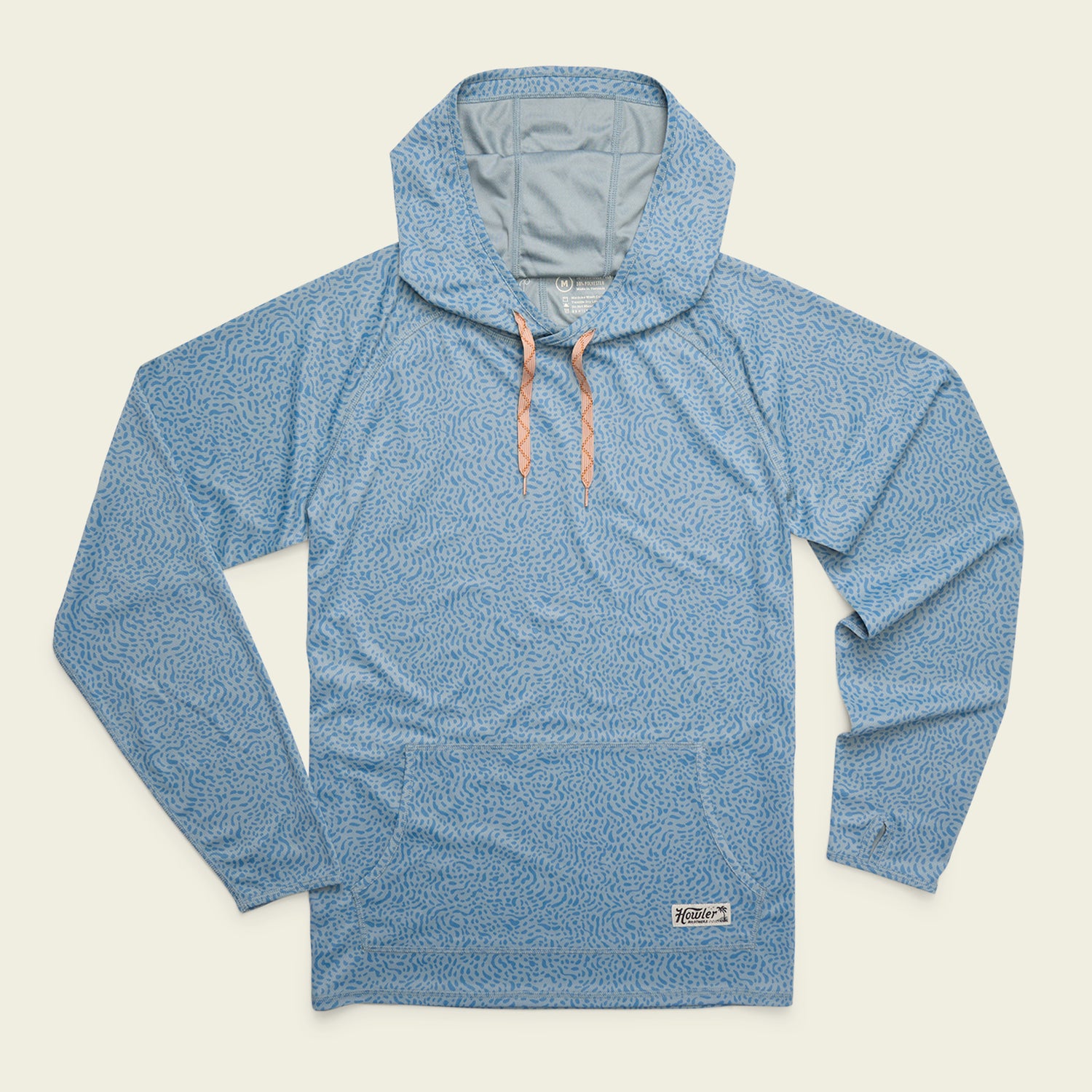 Loggerhead Hoodie - Pond Patterns : Iron Blue