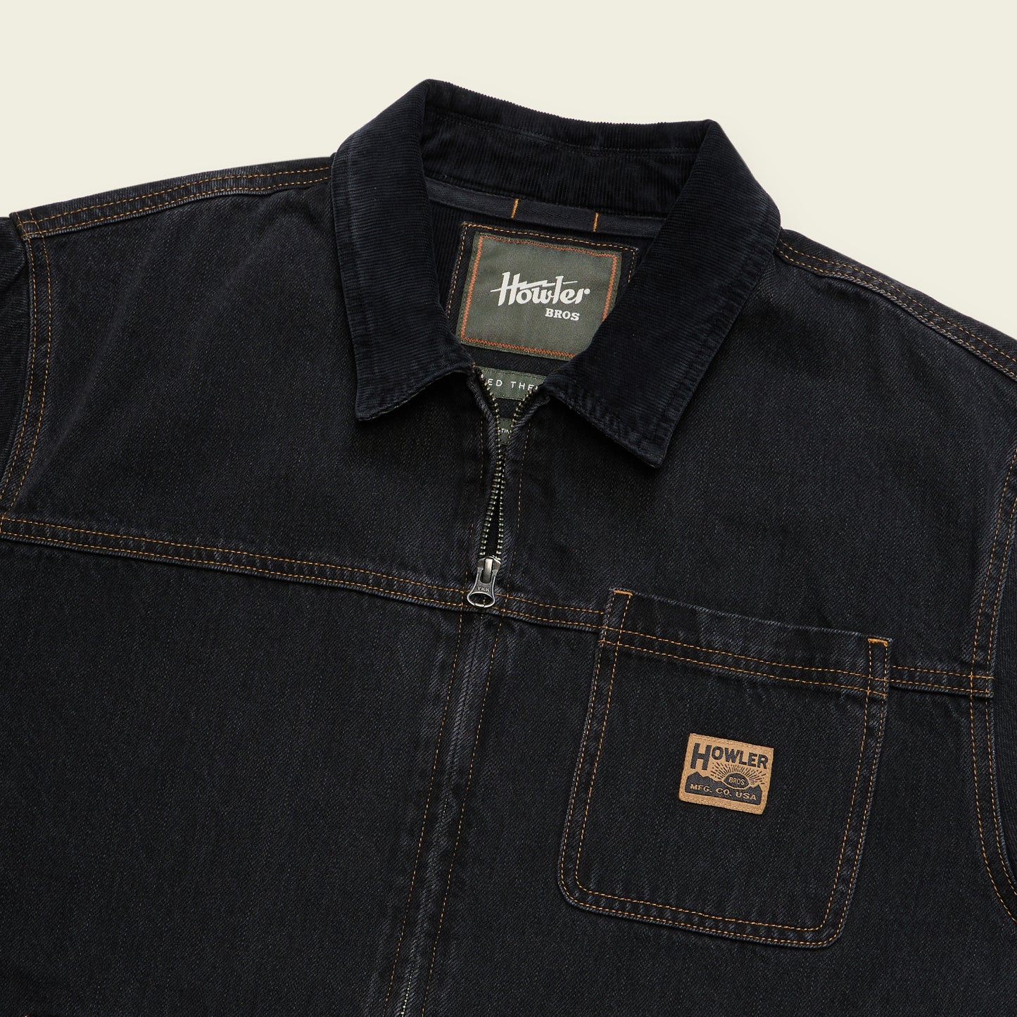 Conveyor Coat - Blacktop Denim - View 3