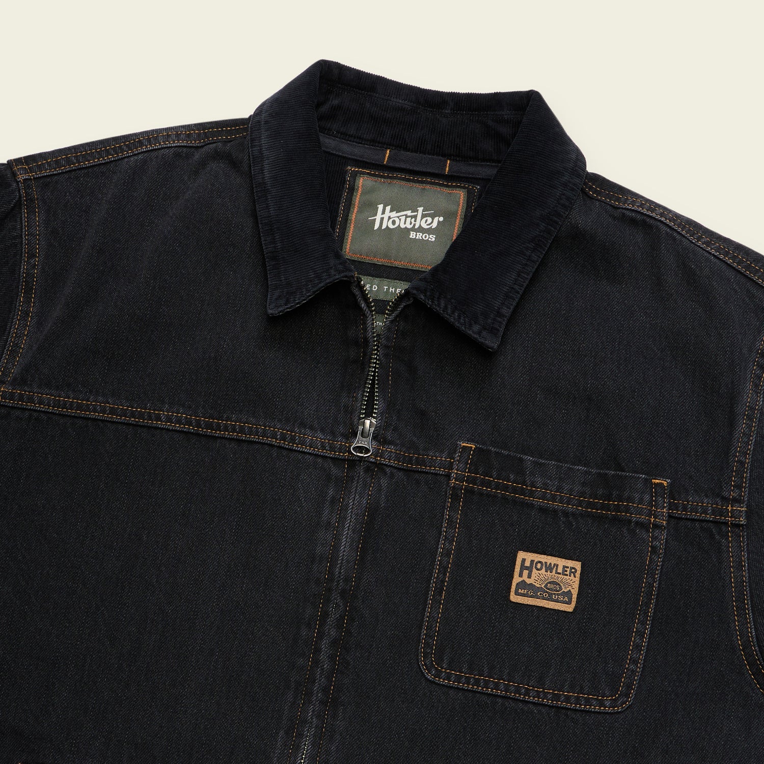 Conveyor Coat - Blacktop Denim - View 3
