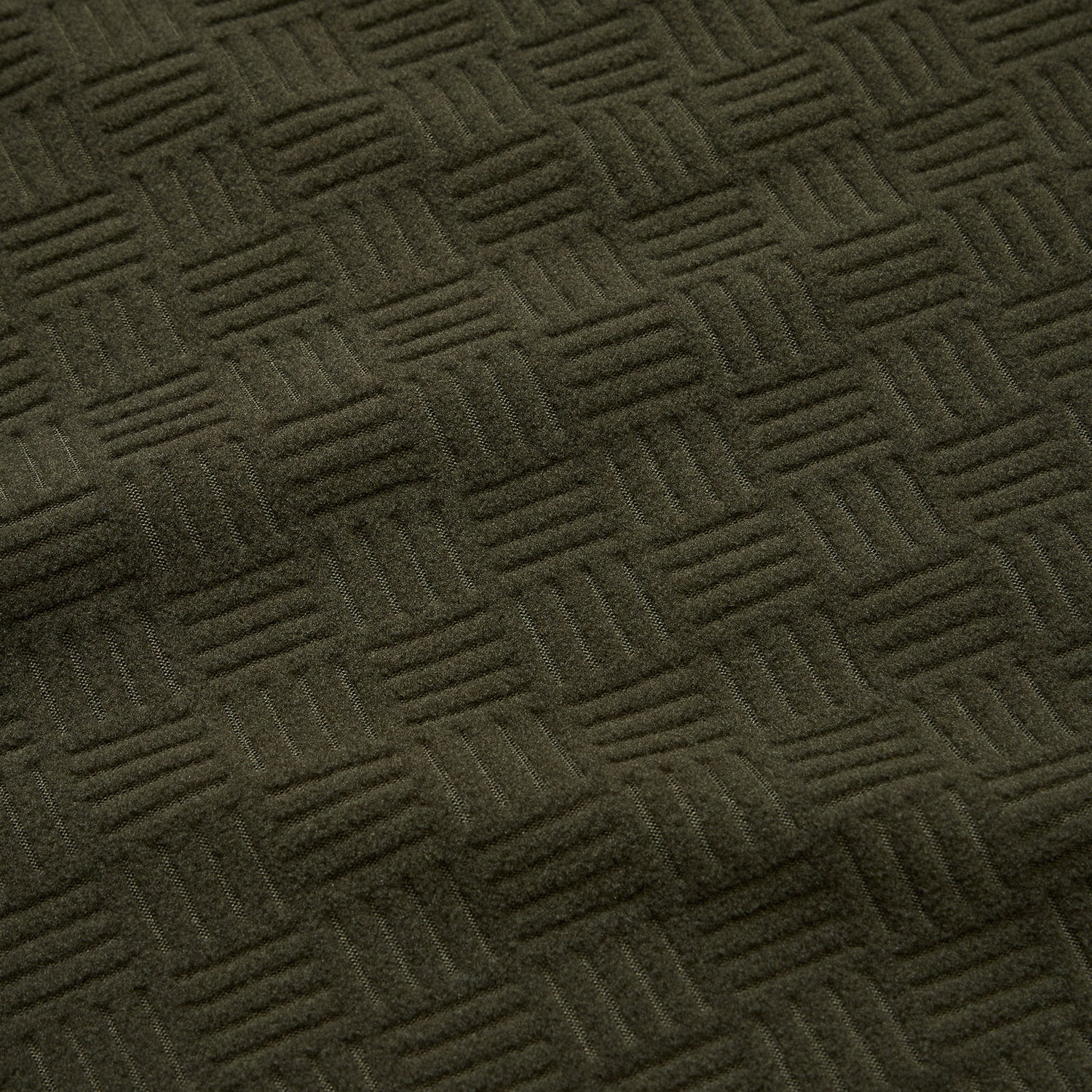 Eleos Fleece Crewneck - Grids : Army - View 7