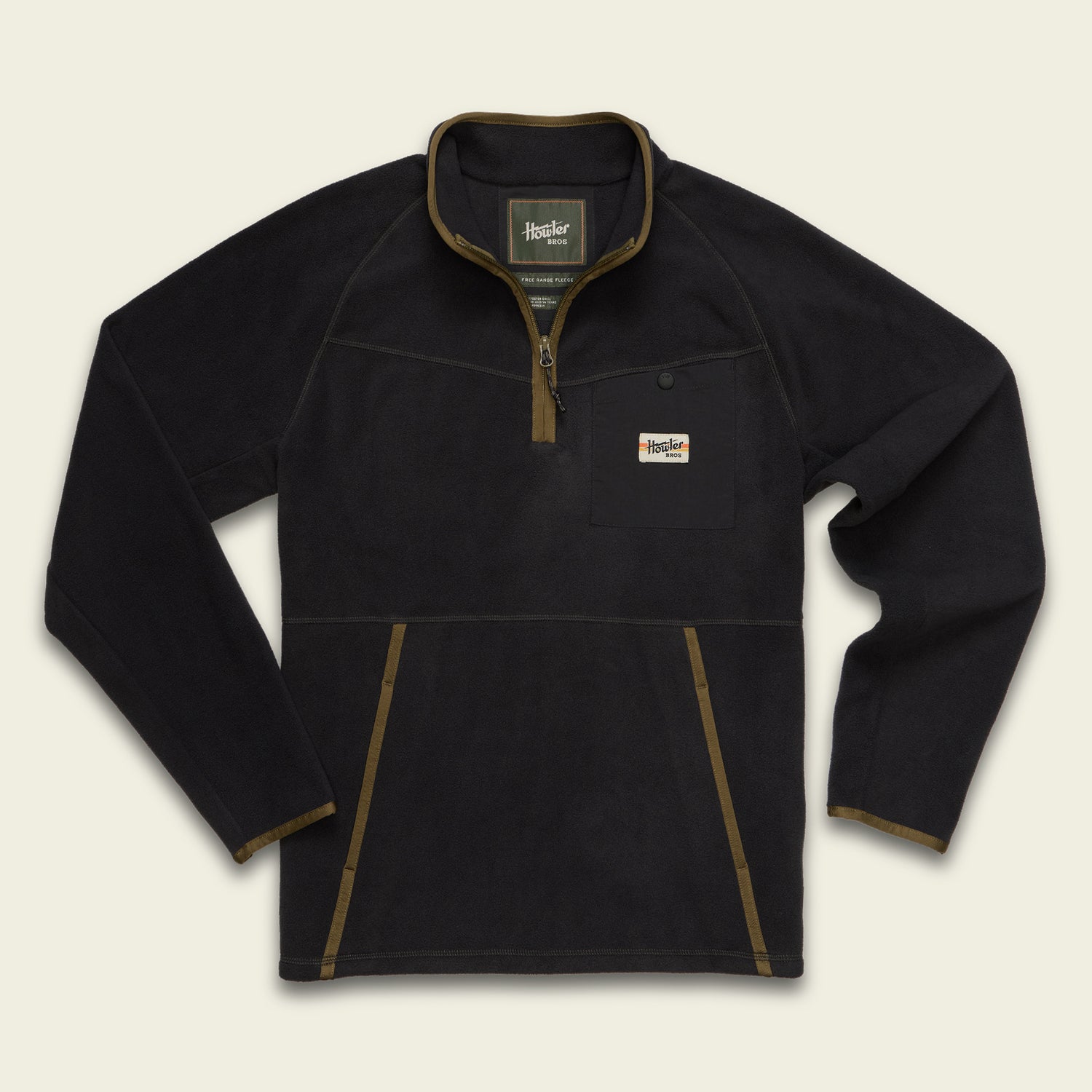 Free Range Fleece Pullover - Carbonite