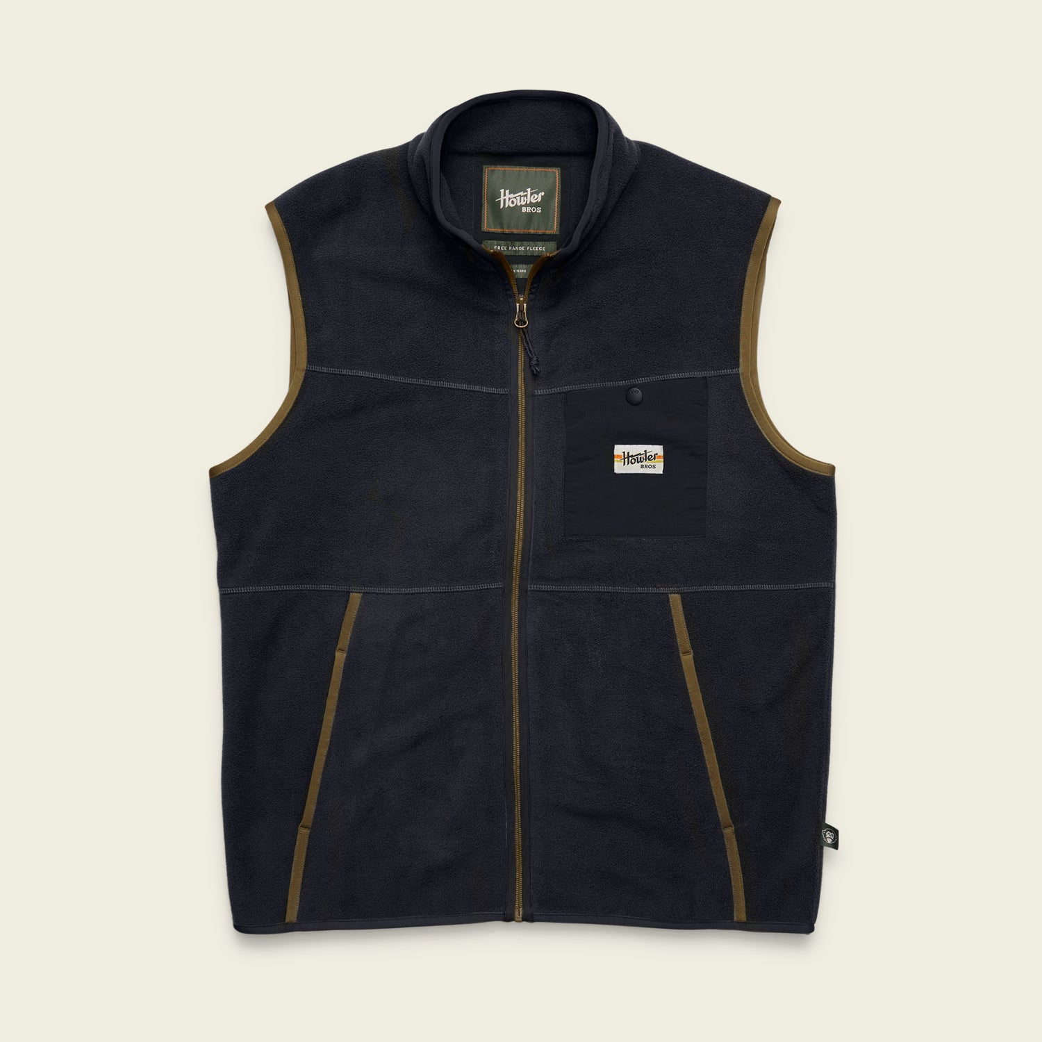 Free Range Fleece Vest - Carbonite