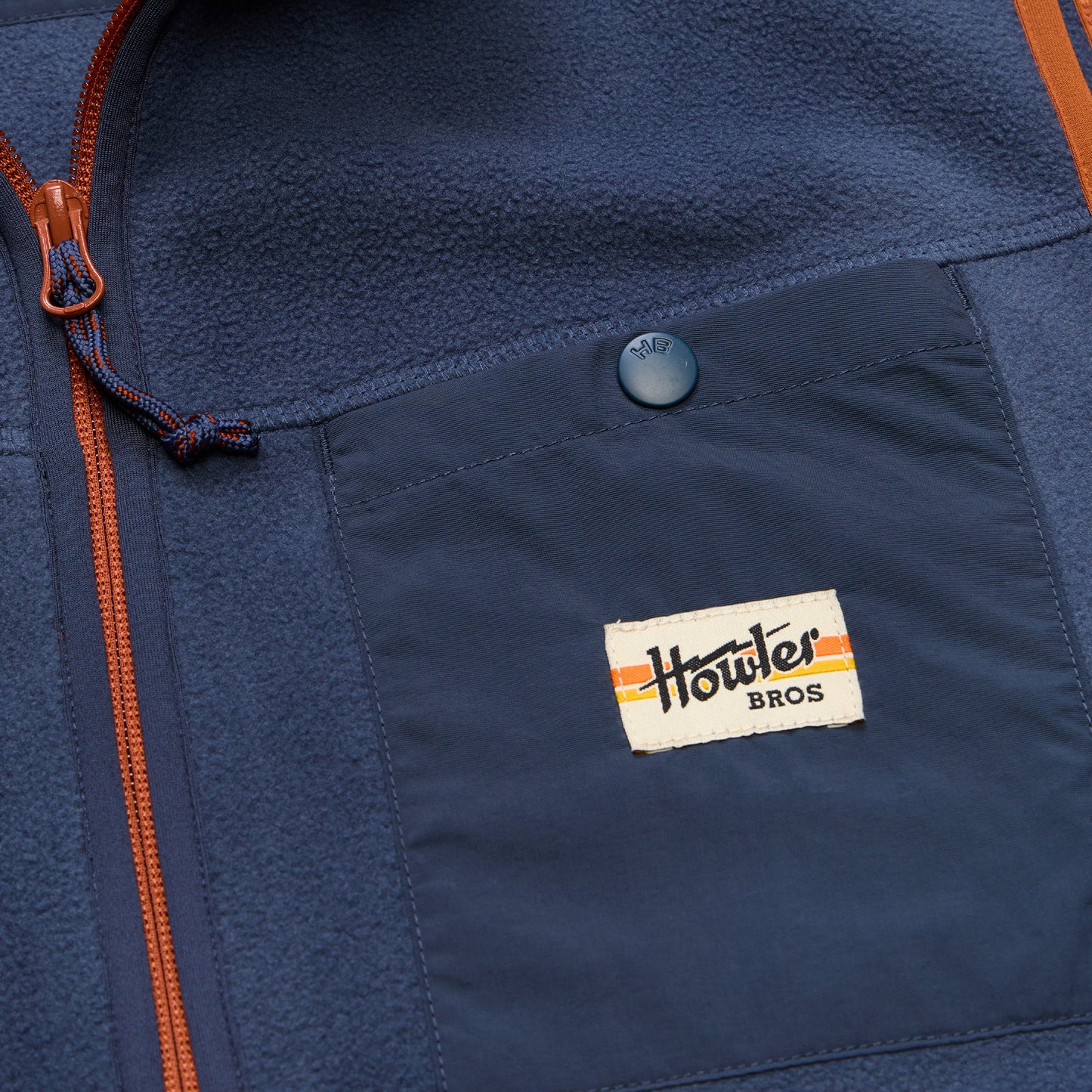 Free Range Fleece Vest - Nightfall - View 7