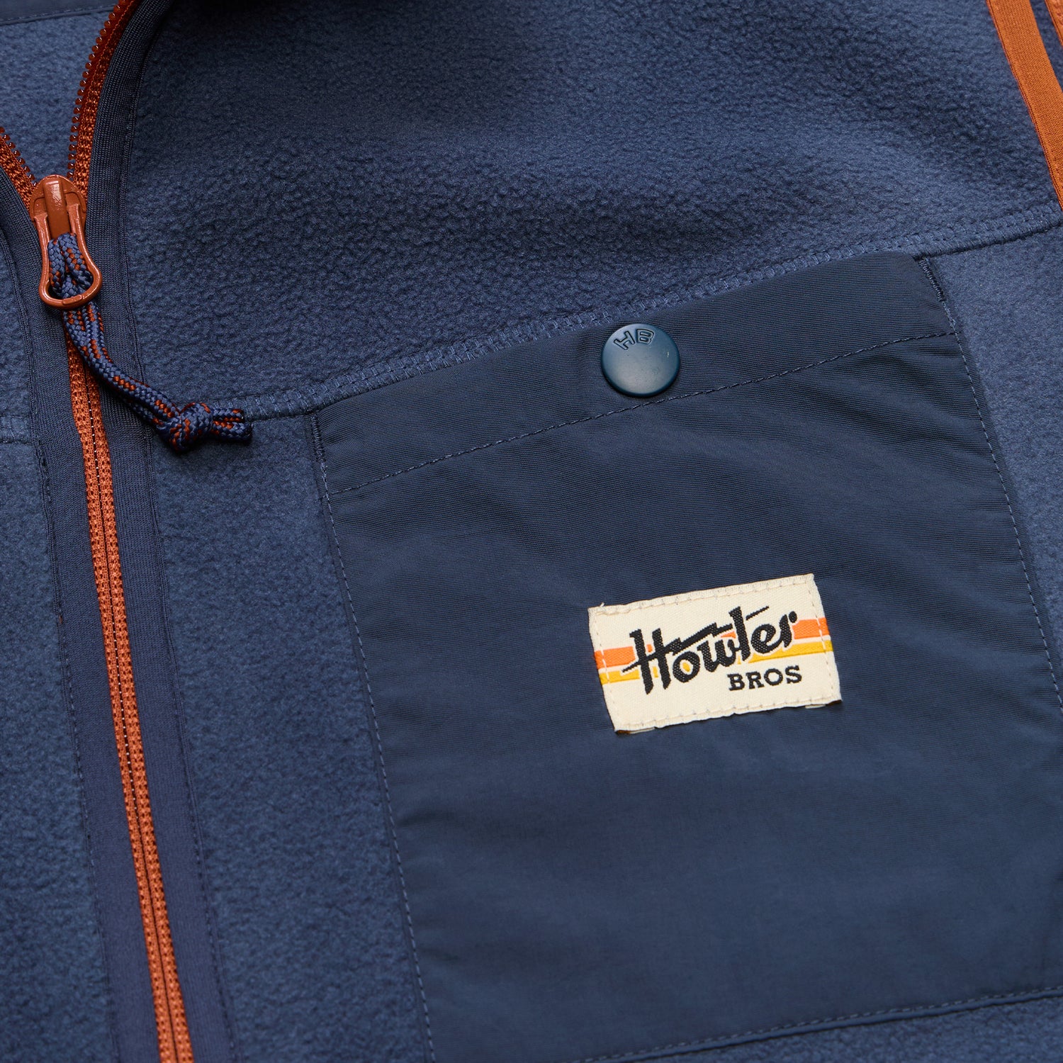 Free Range Fleece Vest - Nightfall - View 7