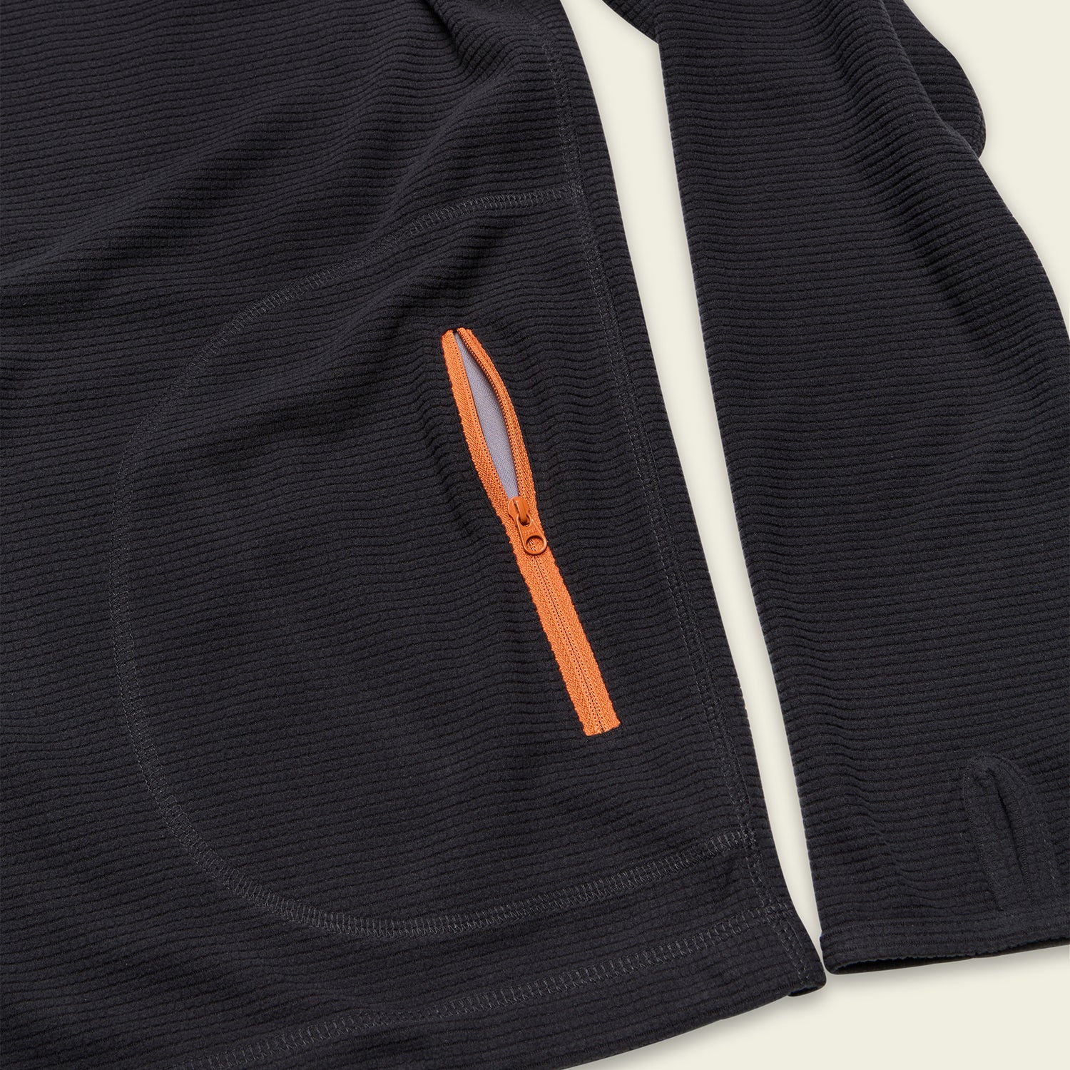 Palo Duro Fleece Hoodie - Antique Black - View 7