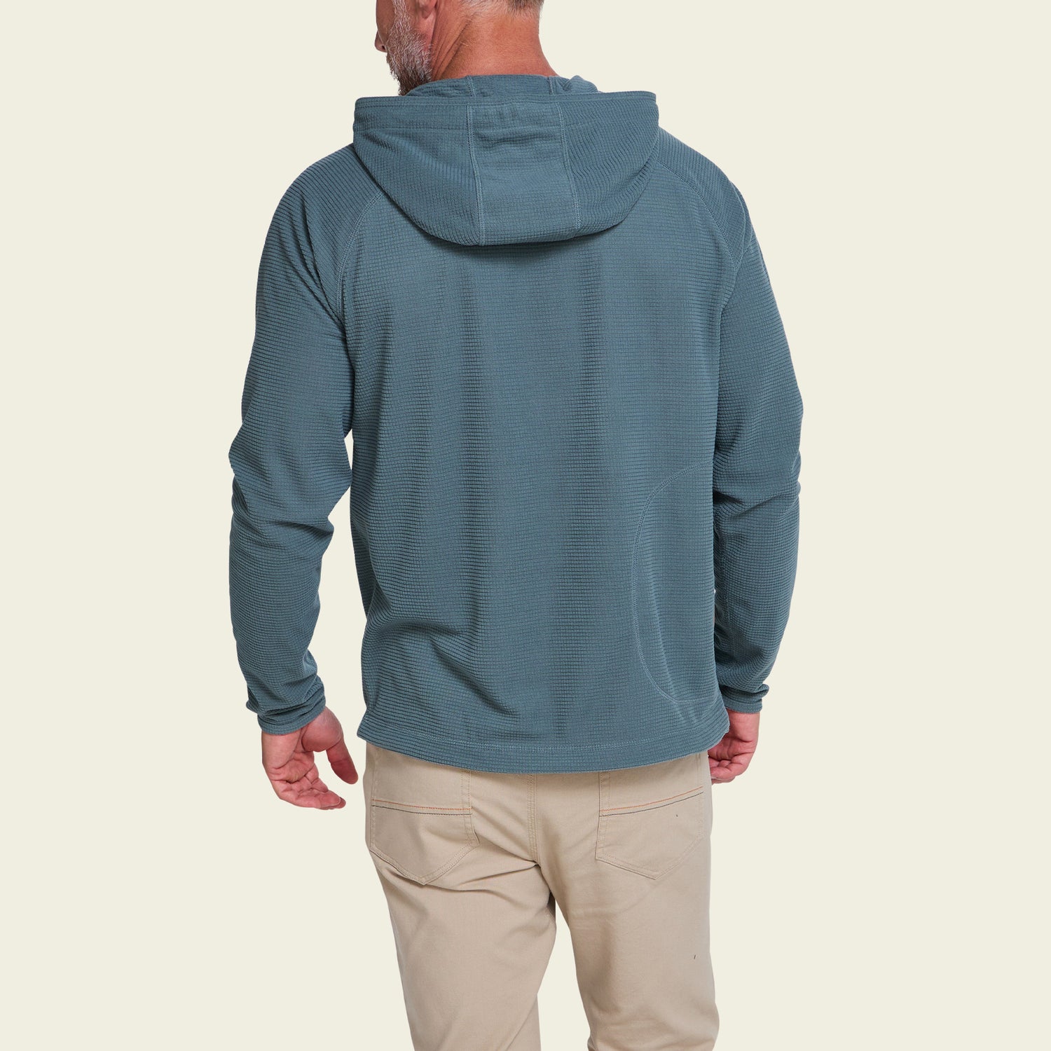 Palo Duro Fleece Hoodie - Stormy Sea - View 6