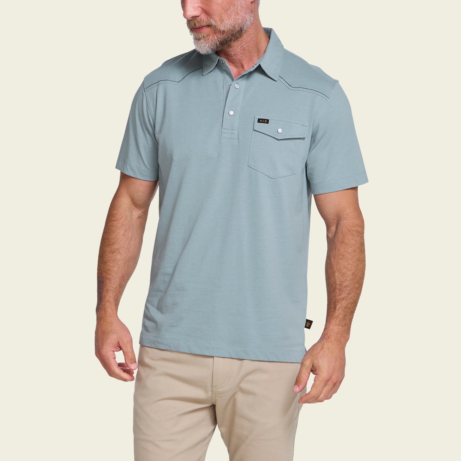 Ranchero Polo - Iron Blue - View 4