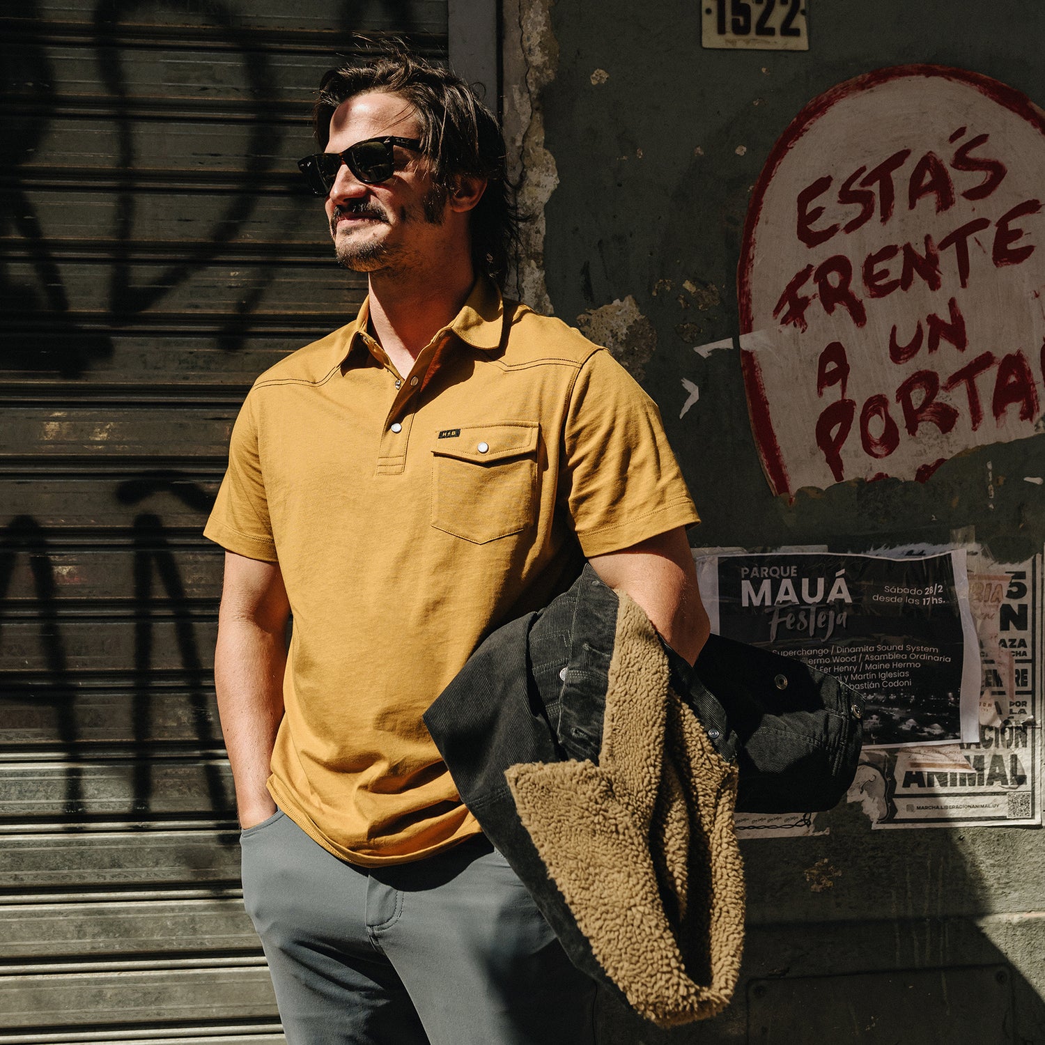 Ranchero Polo - Old Gold