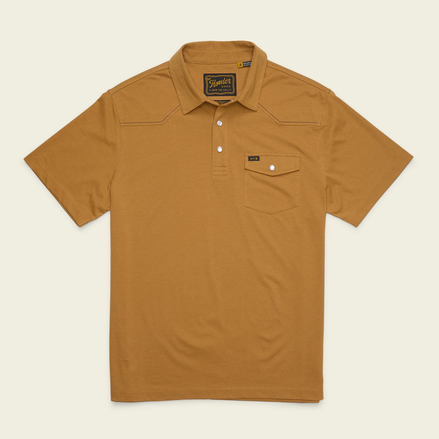 Ranchero Polo - Old Gold