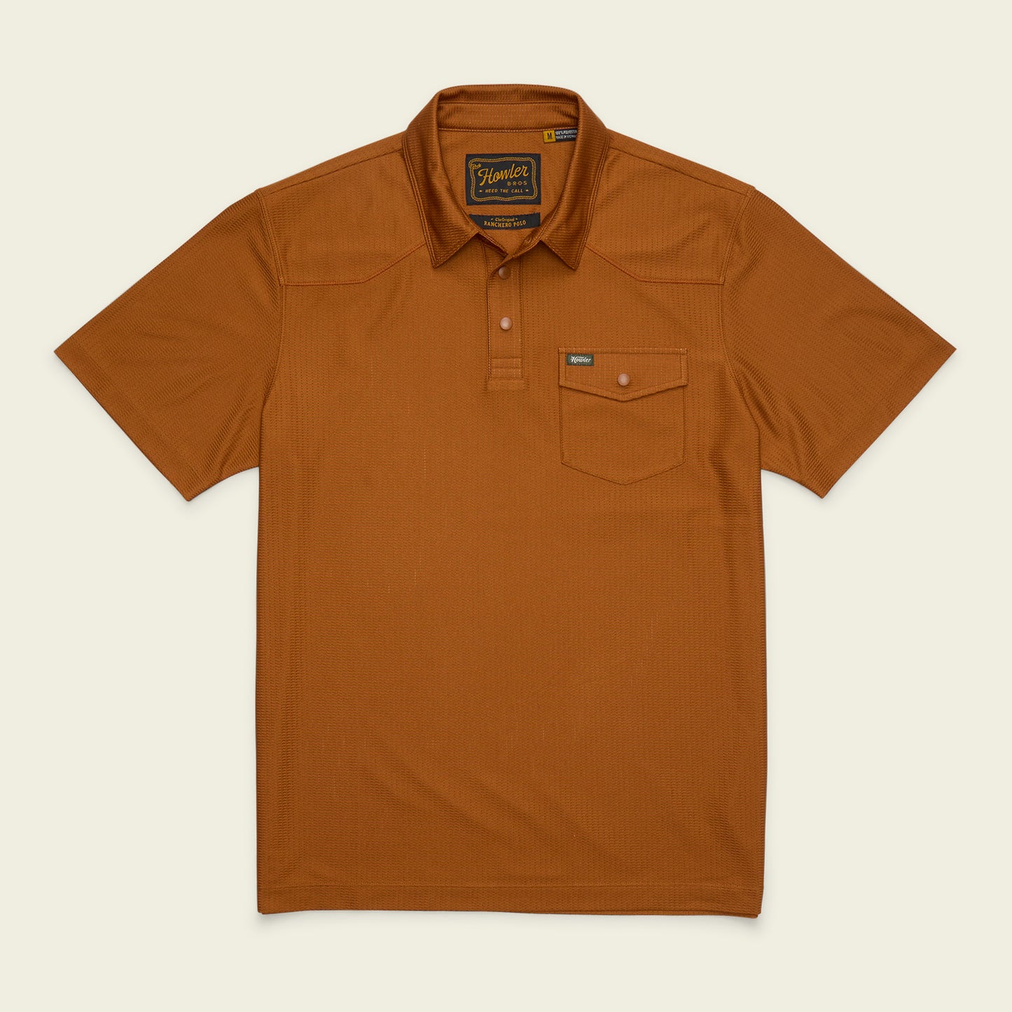 Ranchero Tech Polo - Mocha - View 1