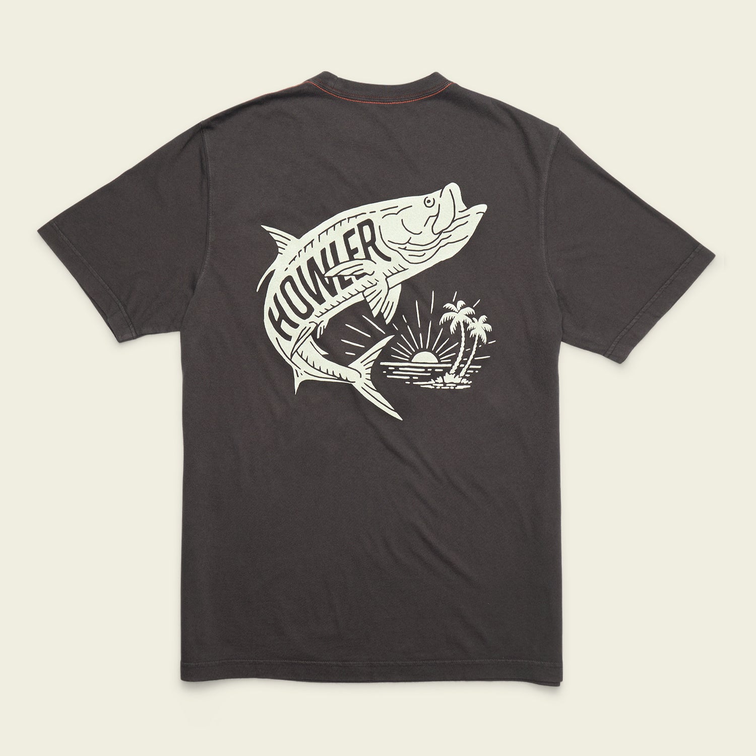 Dancin’ King Cotton Pocket T-Shirt - Antique Black