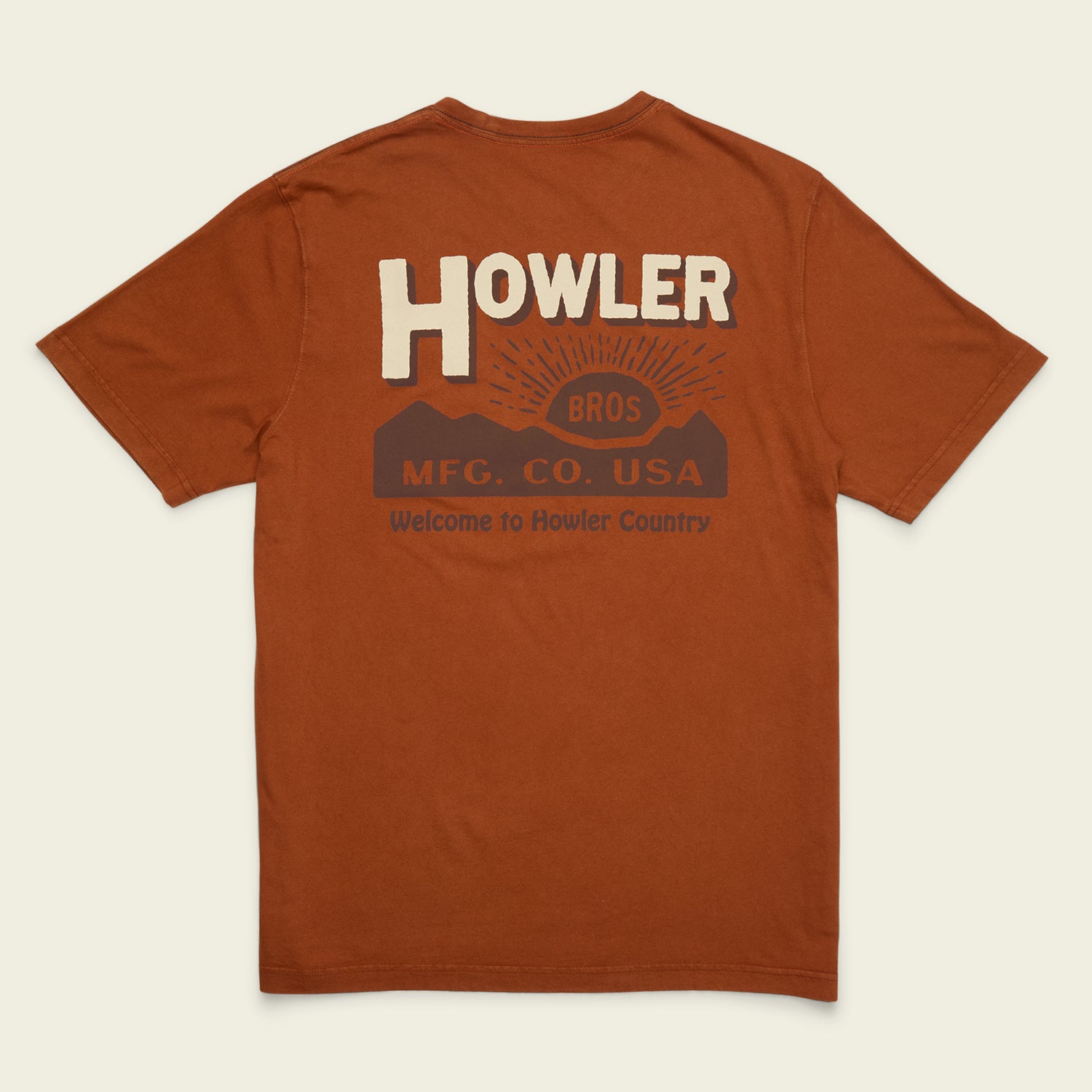 HB Mfg. Co. Cotton Pocket T-Shirt - Caramel
