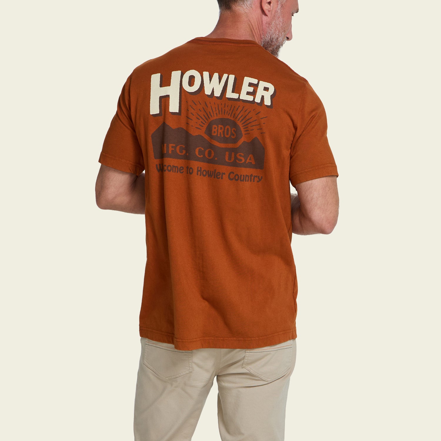 HB Mfg. Co. Cotton Pocket T-Shirt - Caramel - View 5