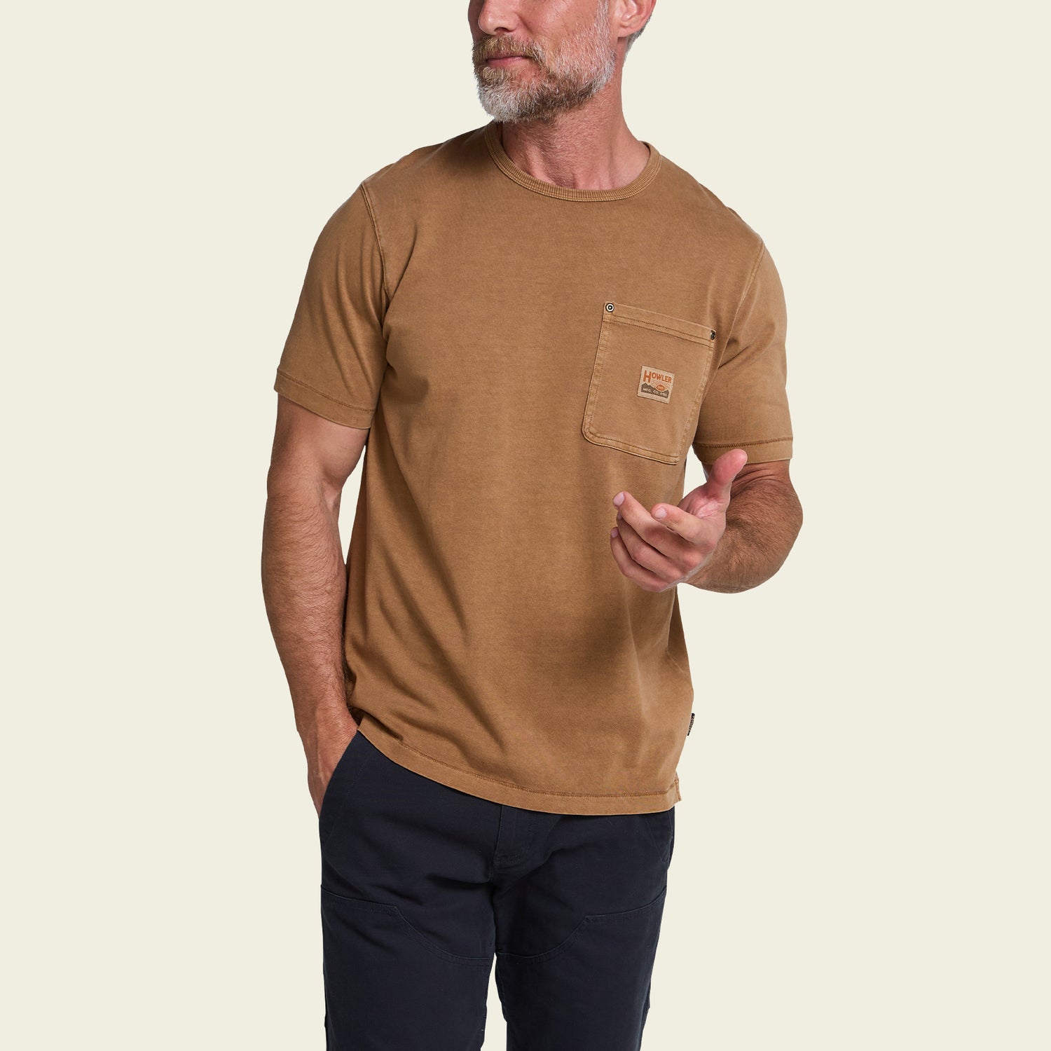 HB Trade T-Shirt - Duck Brown - View 5