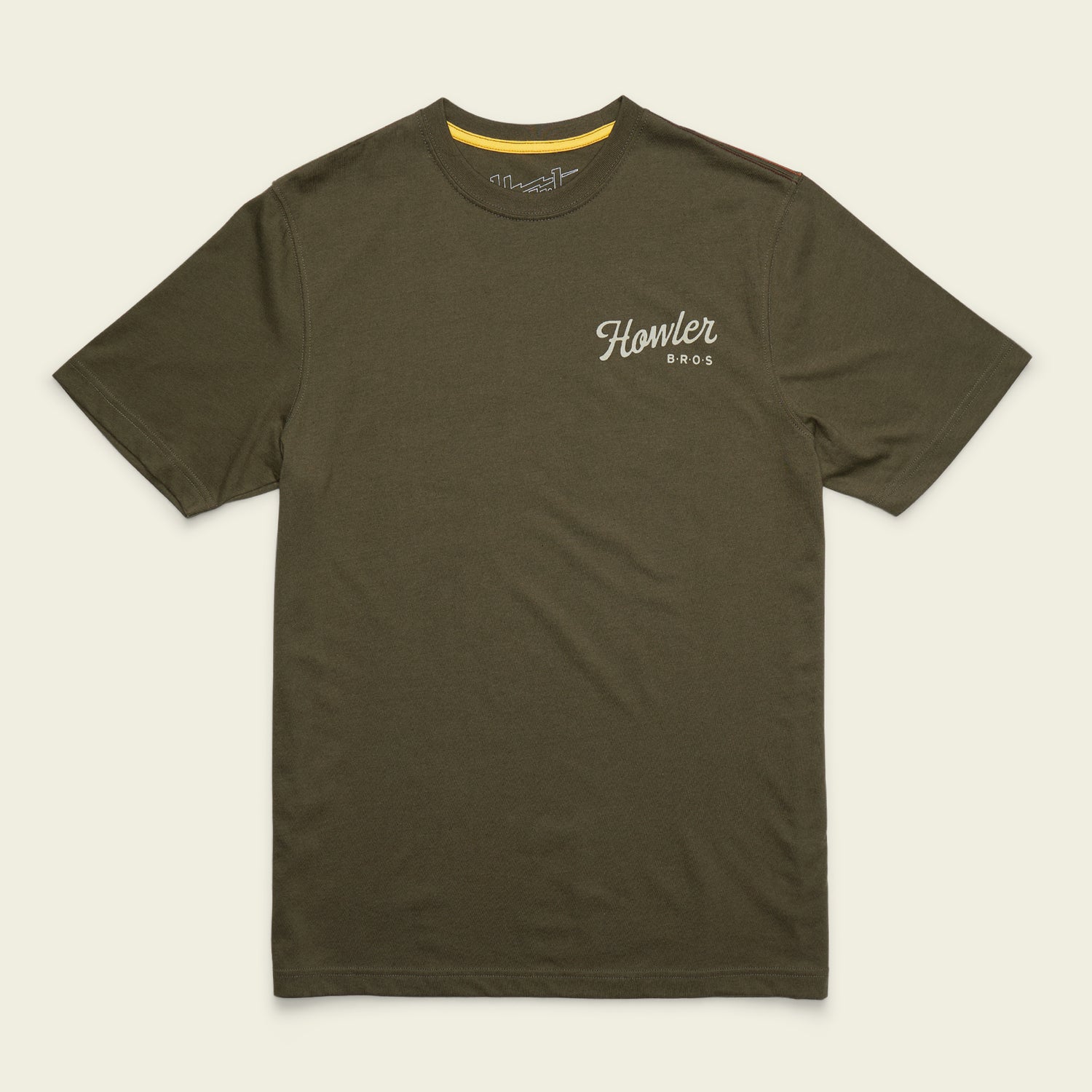 Howler Posse T-Shirt - Dark Olive - View 3