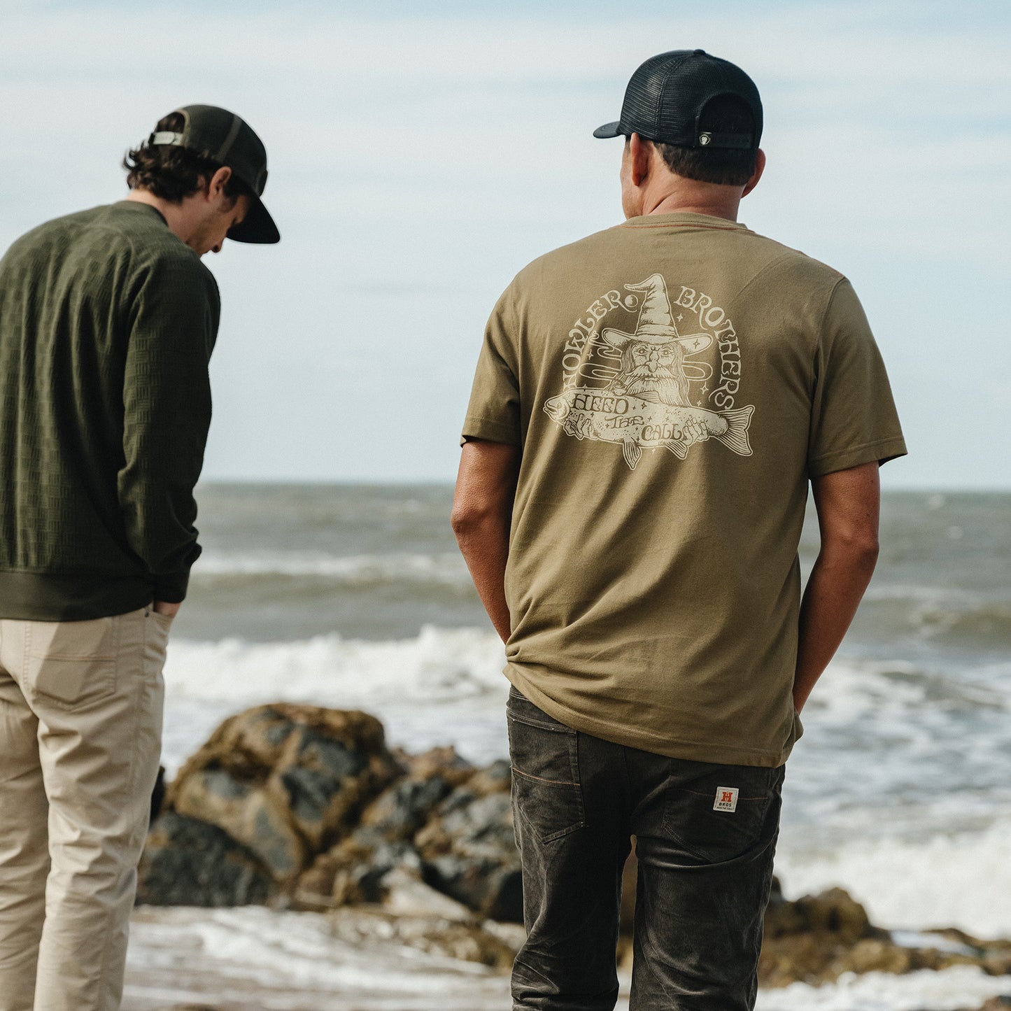 River Wizard T-Shirt - Ivy Green - View 2