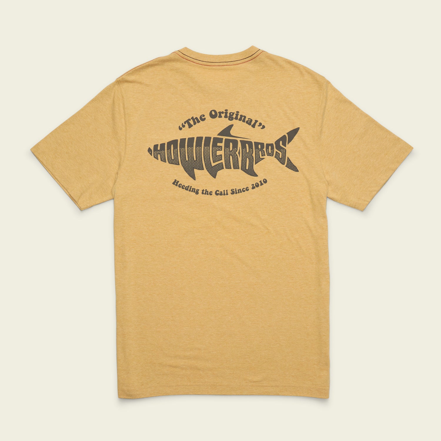 Silver King Pocket T-Shirt - Honey Heather