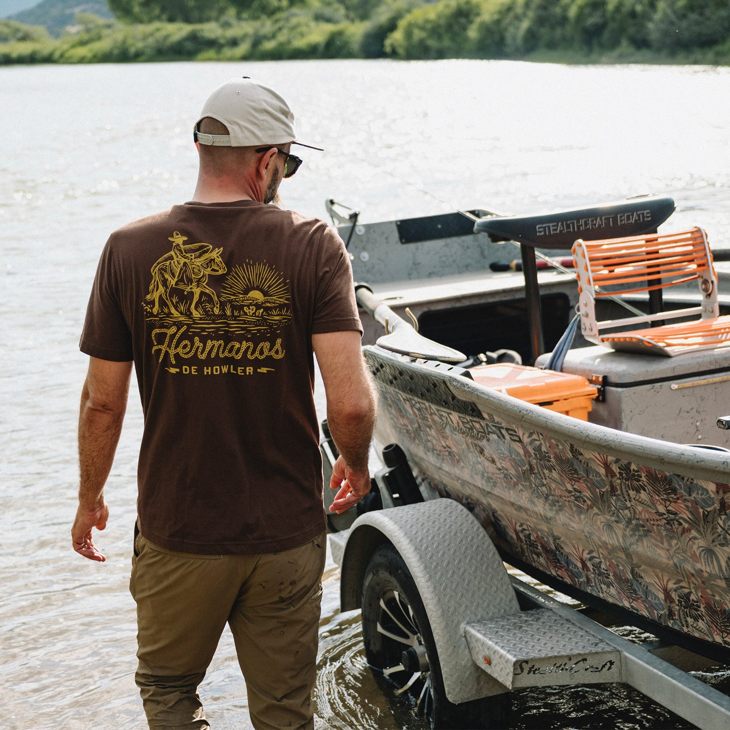 Sunset Rider T-Shirt - Mahogany
