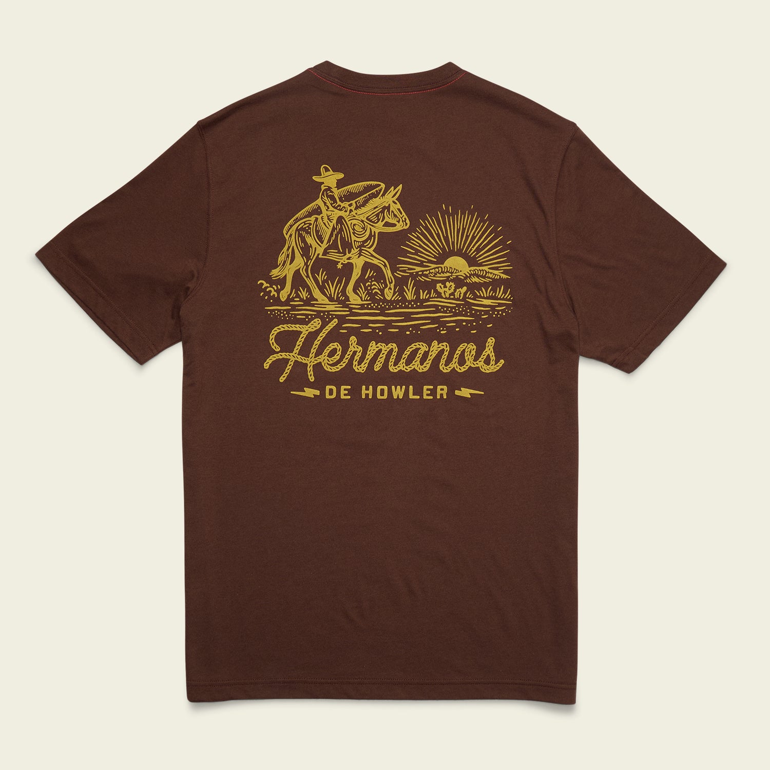 Sunset Rider T-Shirt - Mahogany