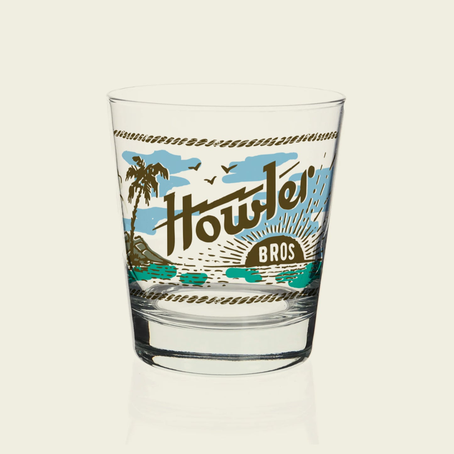 Tiki Glass - Howler Paradise : Blue / Green - View 2