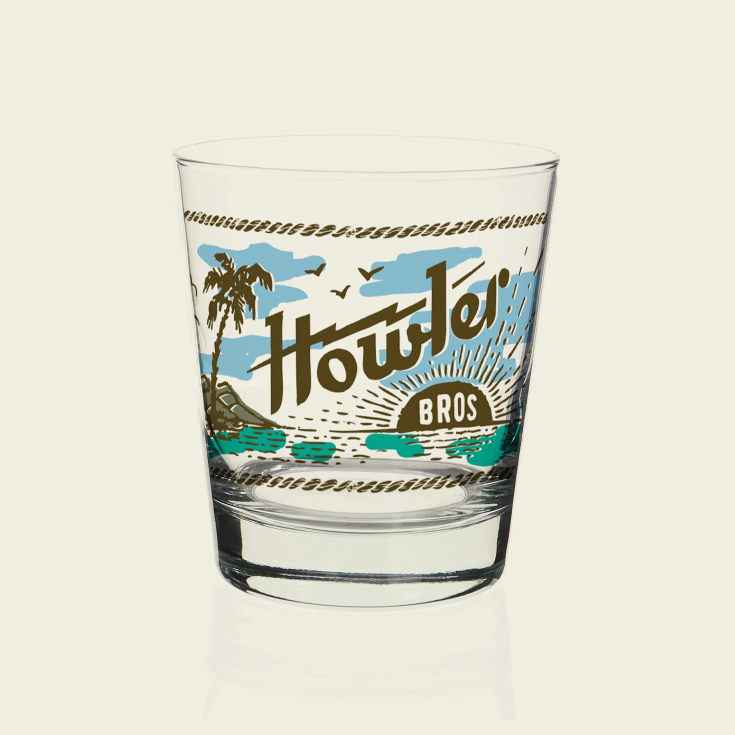 Tiki Glass - Howler Paradise : Blue / Green