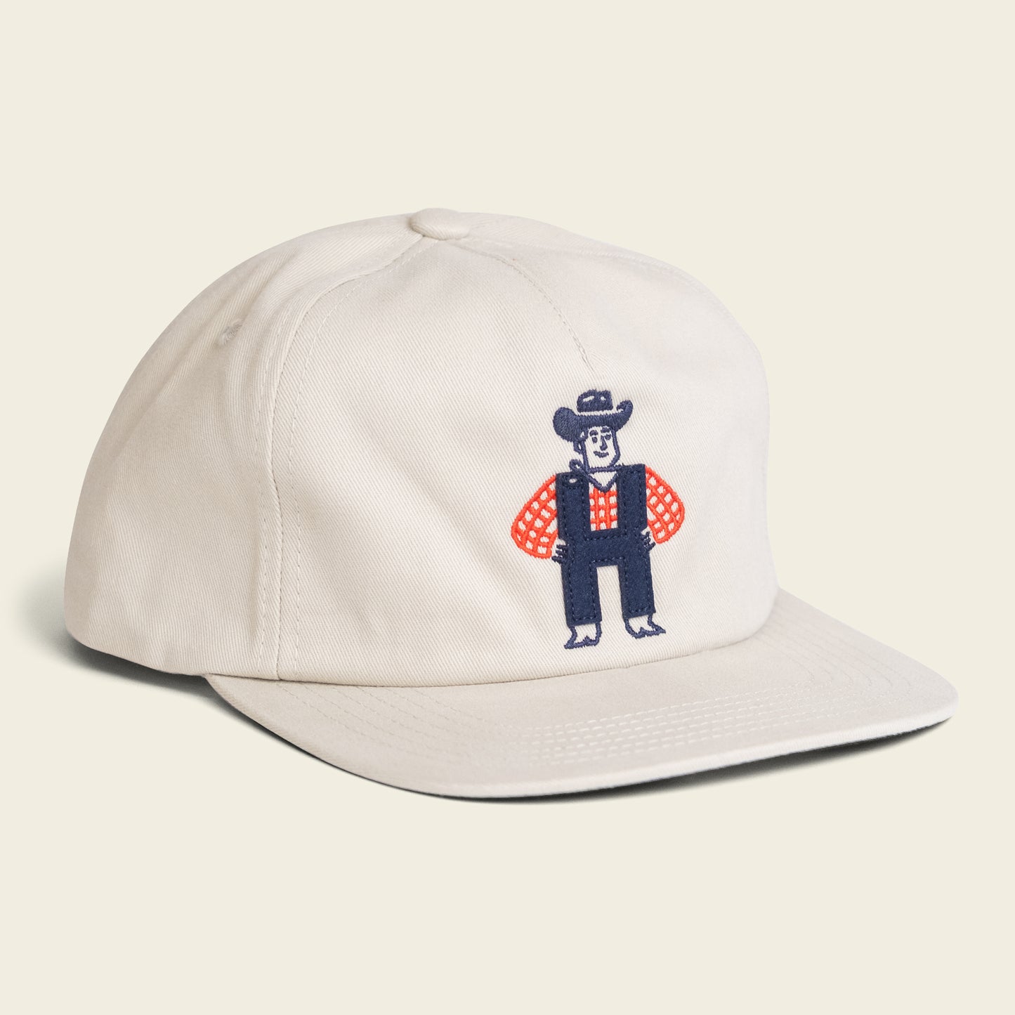 H-Man Western Wear Snapback - Stone - View 1