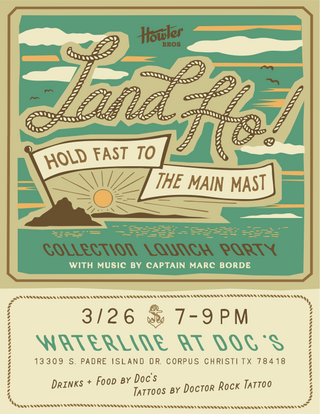 Land Ho! A Hold Fast to the Main Mast Collection Launch Party