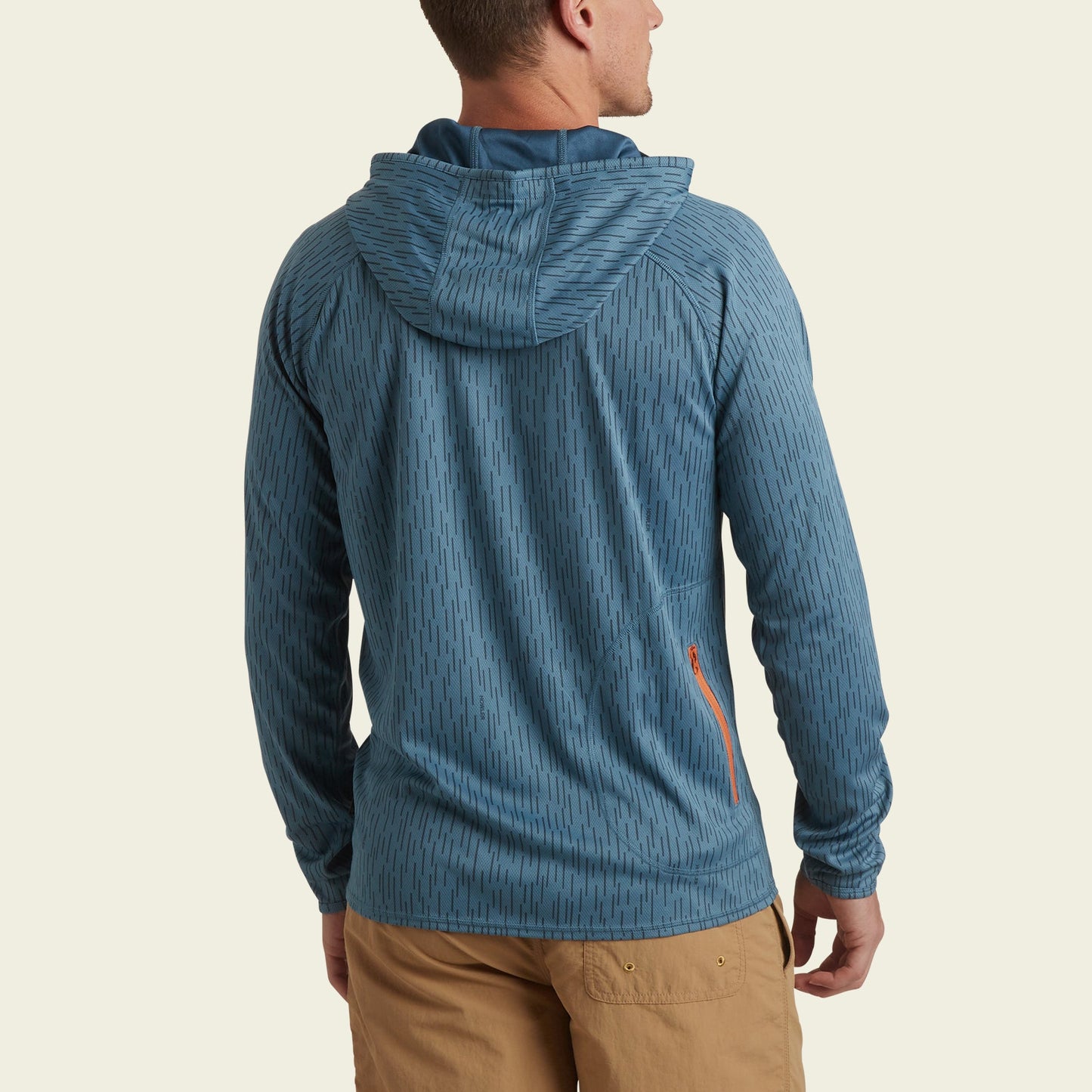 Loggerhead Hoodie - Deluge Camo : Pacific Blue - View 4
